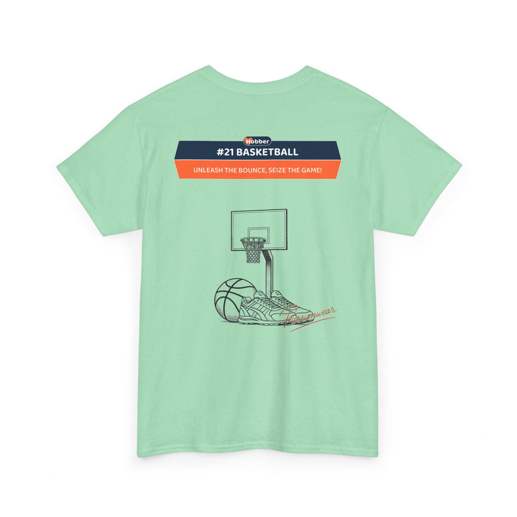 Hobber Mens Sports & Adventure T-Shirt, #21 Basketball