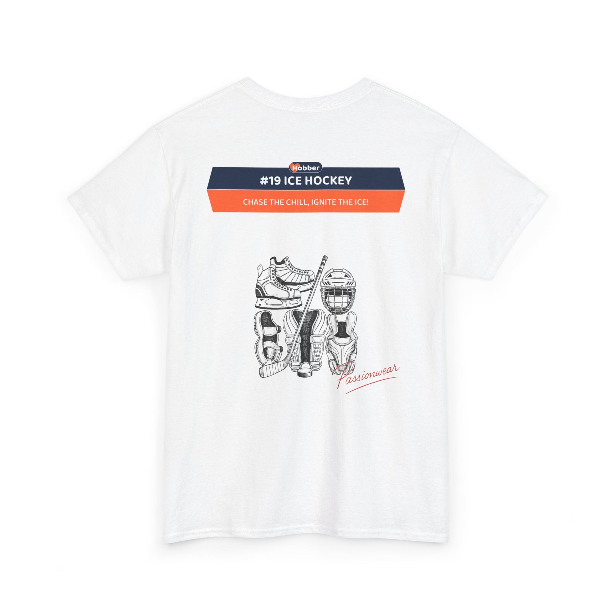 Hobber Mens Sports & Adventure T-Shirt, #19 Ice hockey