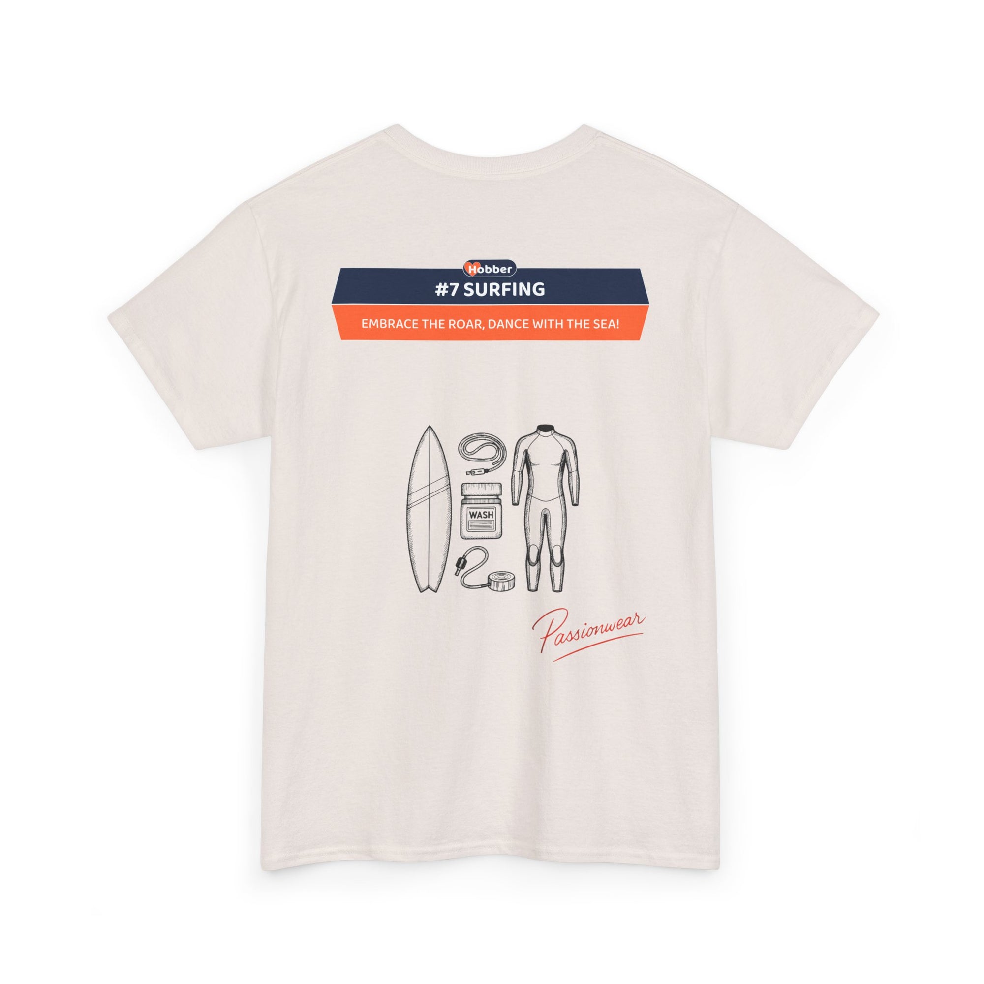 Hobber Mens Sports & Adventure T-Shirt, #7 Surfing