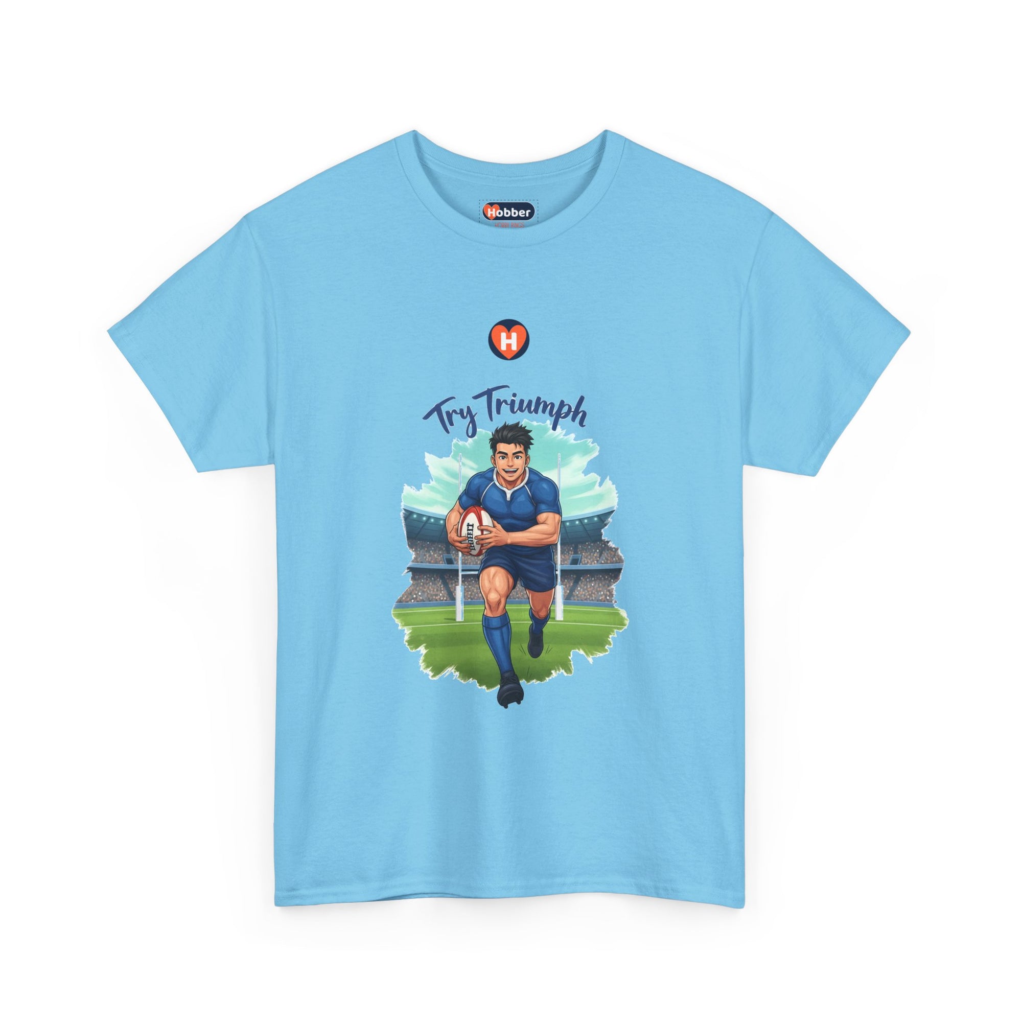Hobber Mens Sports & Adventure T-Shirt, #24 Rugby