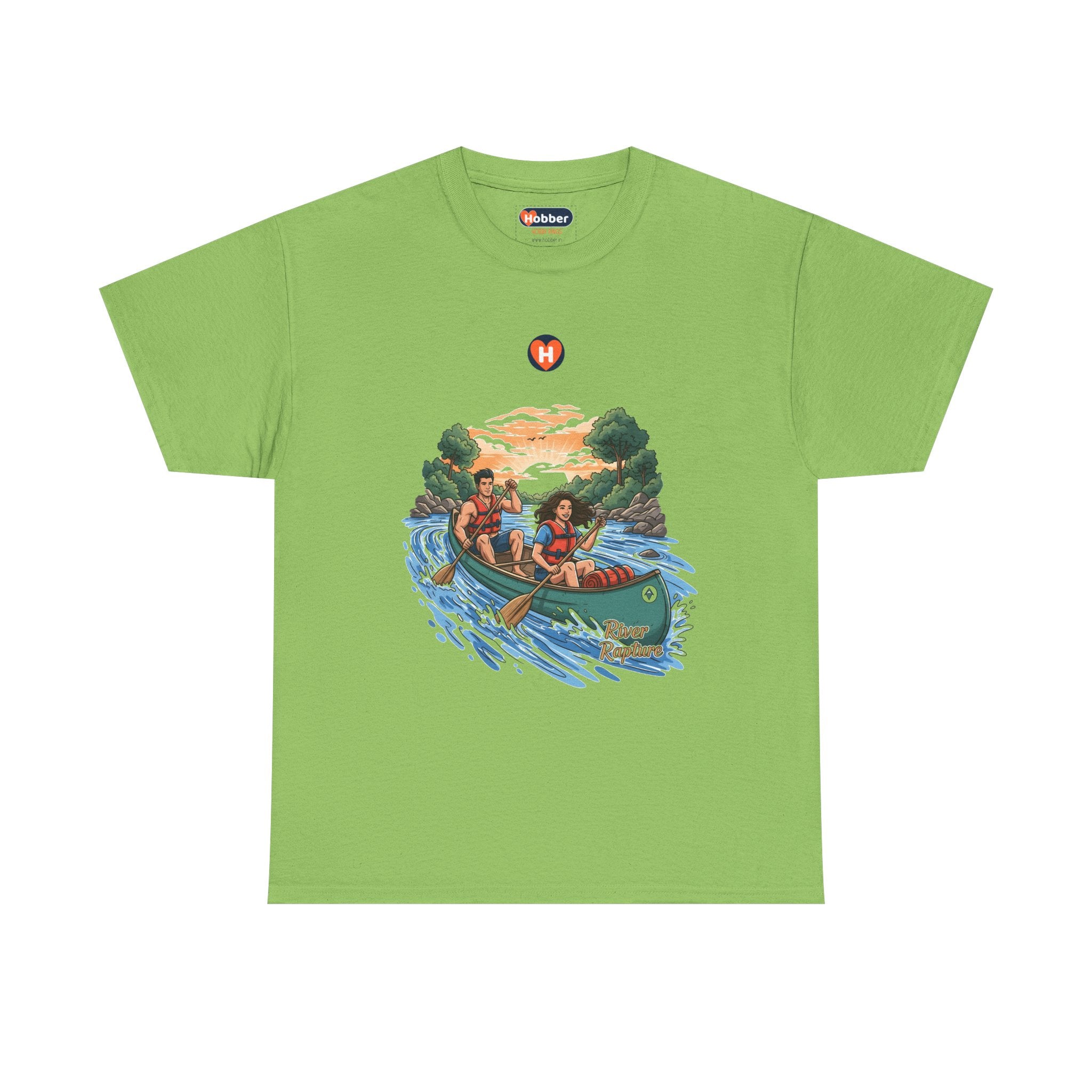 Hobber Unisex Sports & Adventure T-Shirt, #10 Canoeing