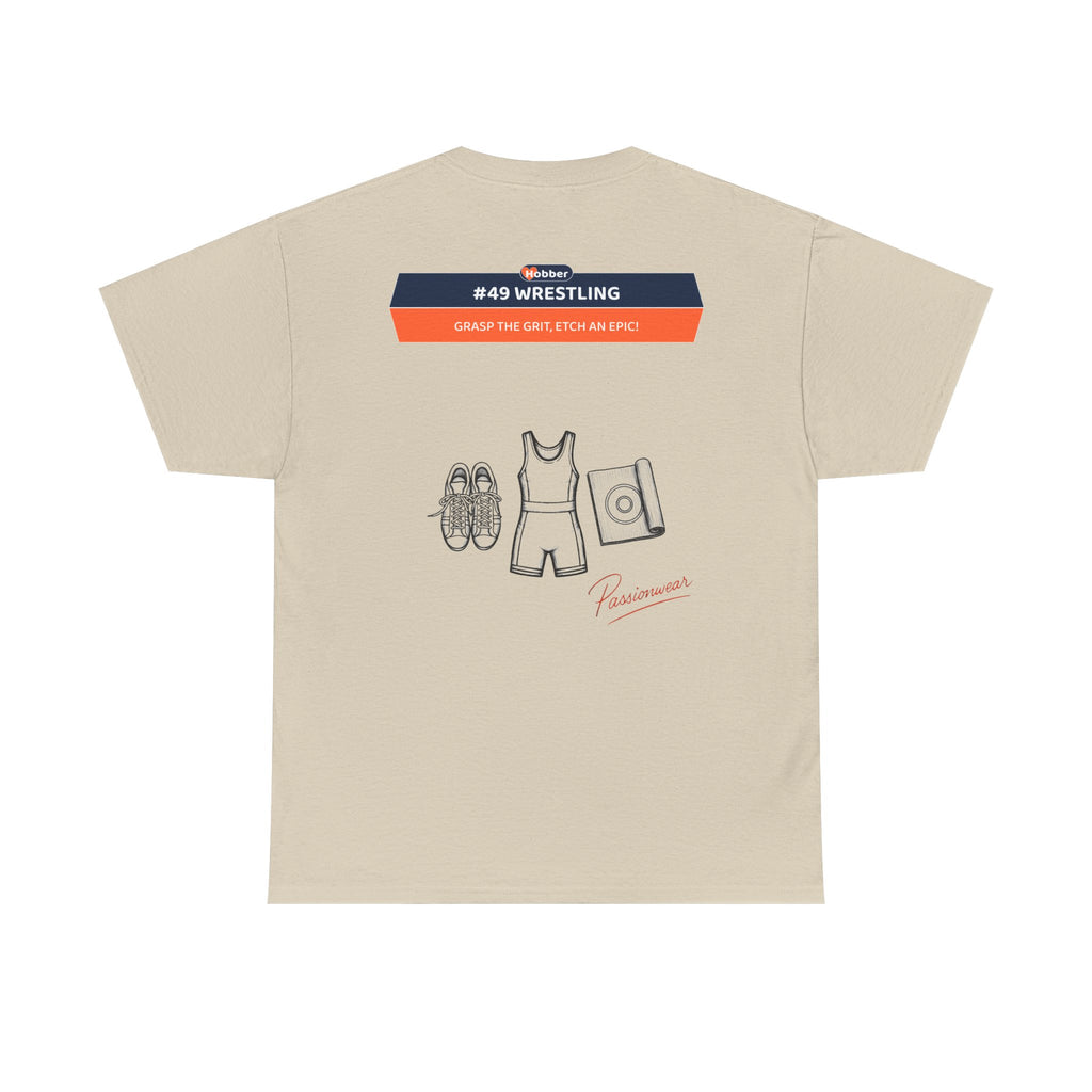 Hobber Mens Sports & Adventure T-Shirt, #49 Wrestling