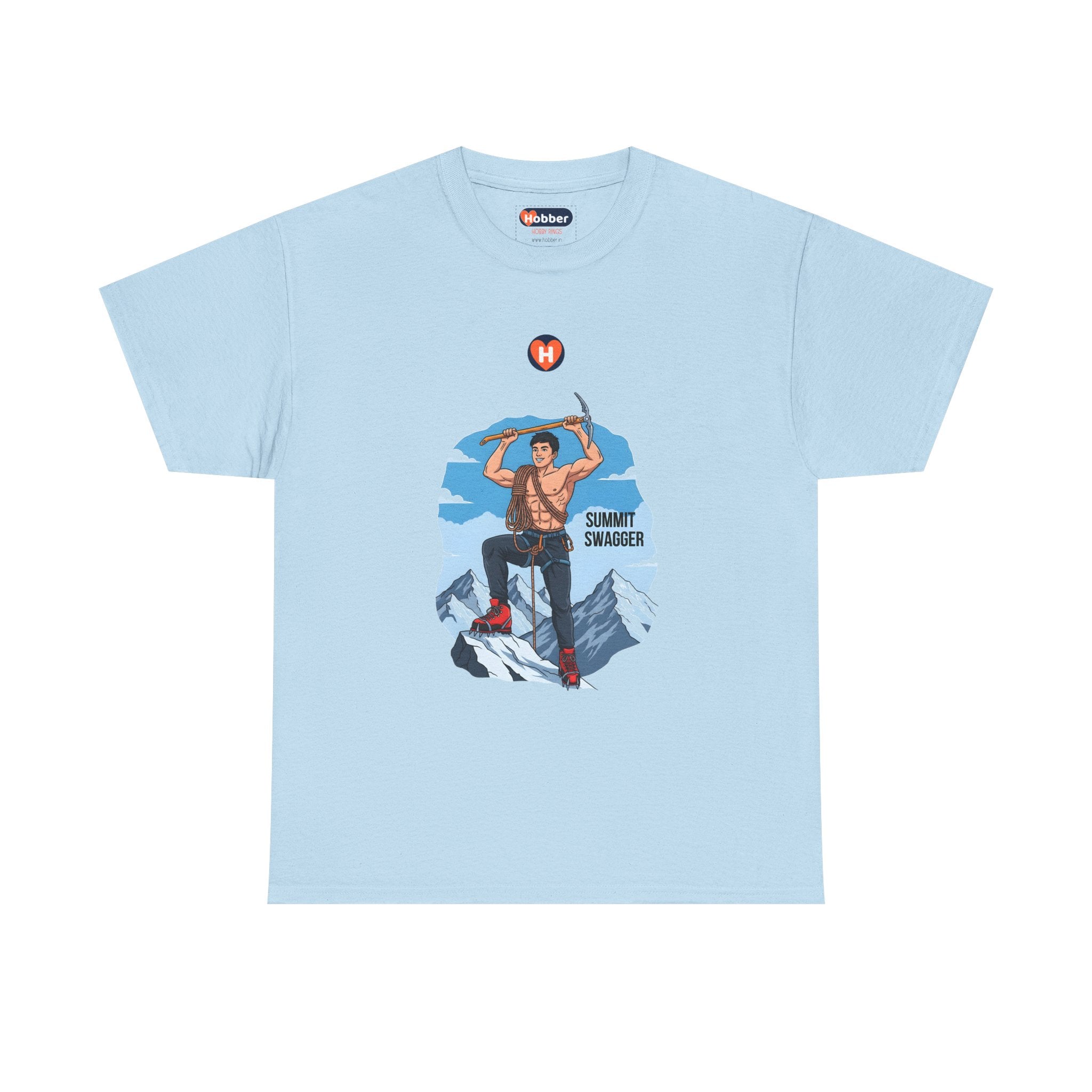 Hobber Mens Sports & Adventure T-Shirt, #44 Mountaineering