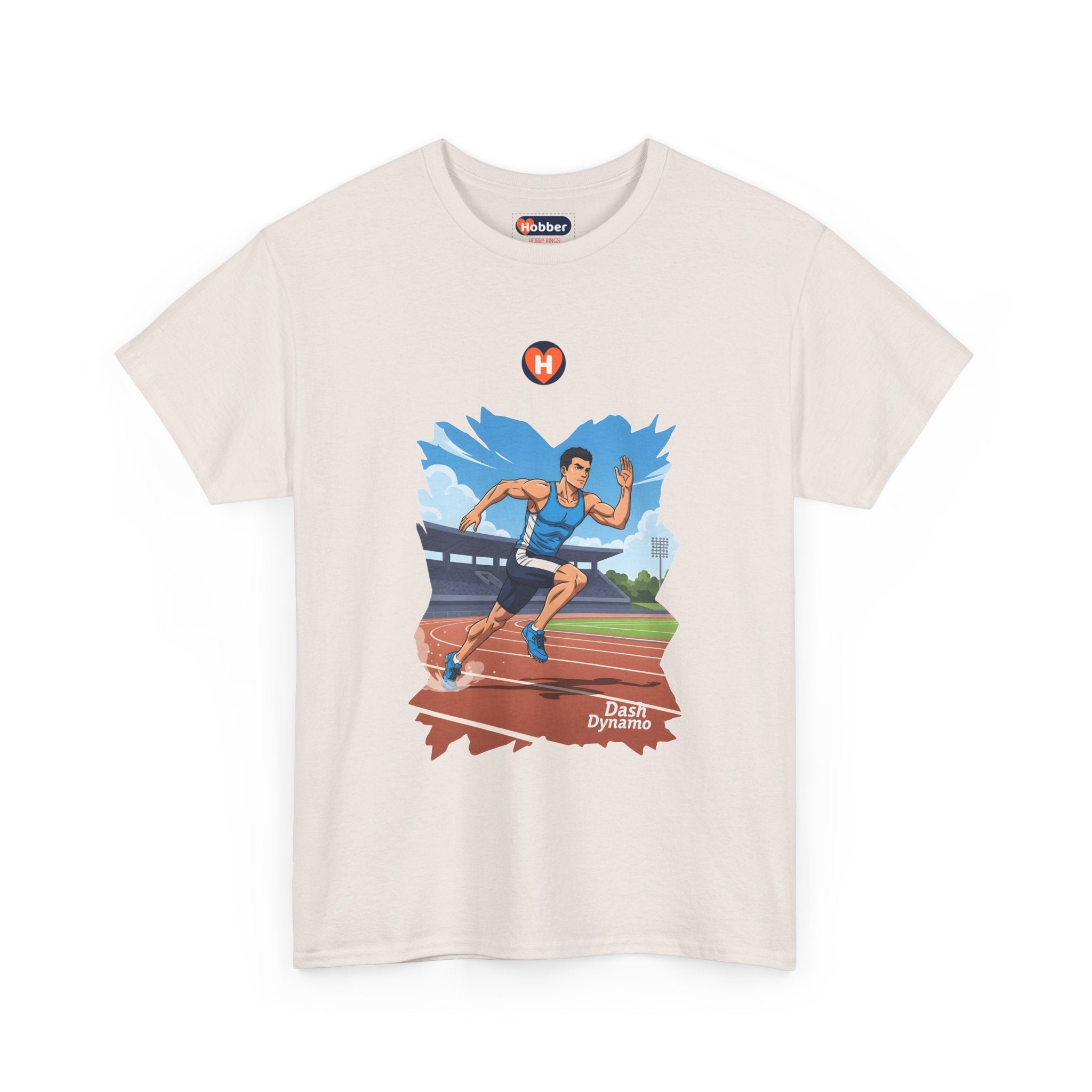 Hobber Mens Sports & Adventure T-Shirt, #38 Sprinting