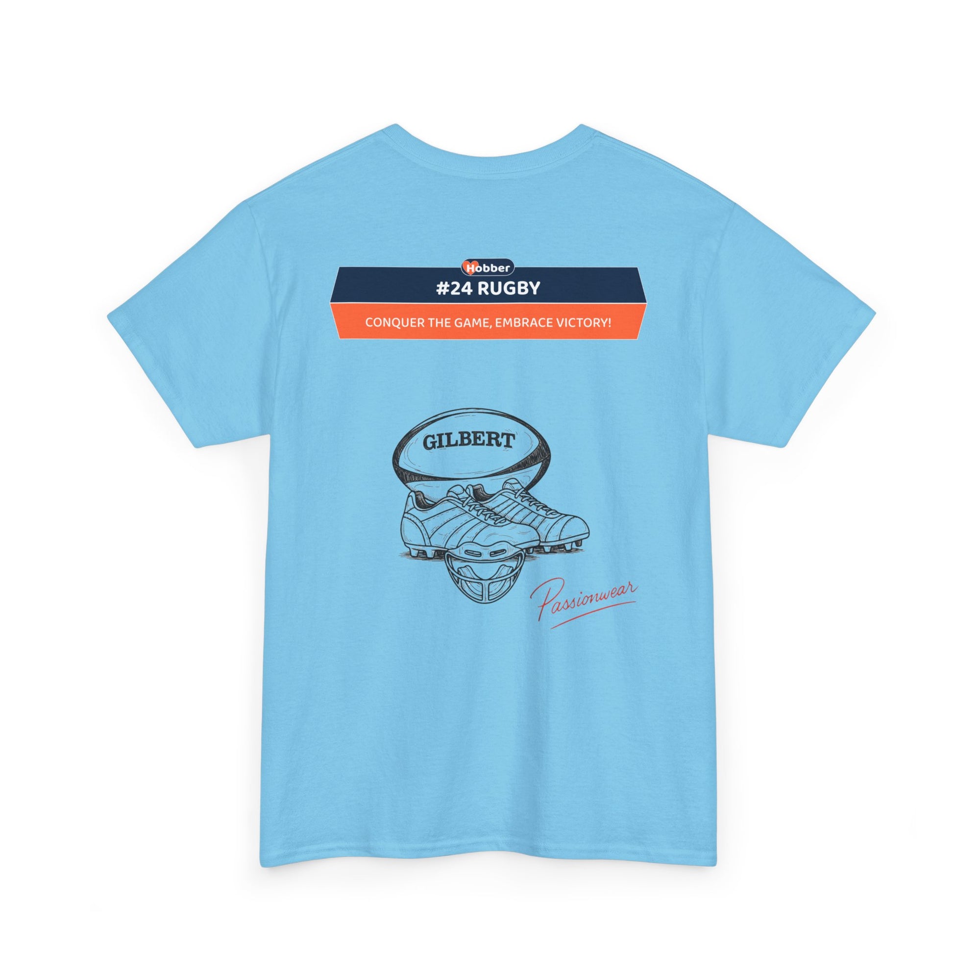 Hobber Mens Sports & Adventure T-Shirt, #24 Rugby