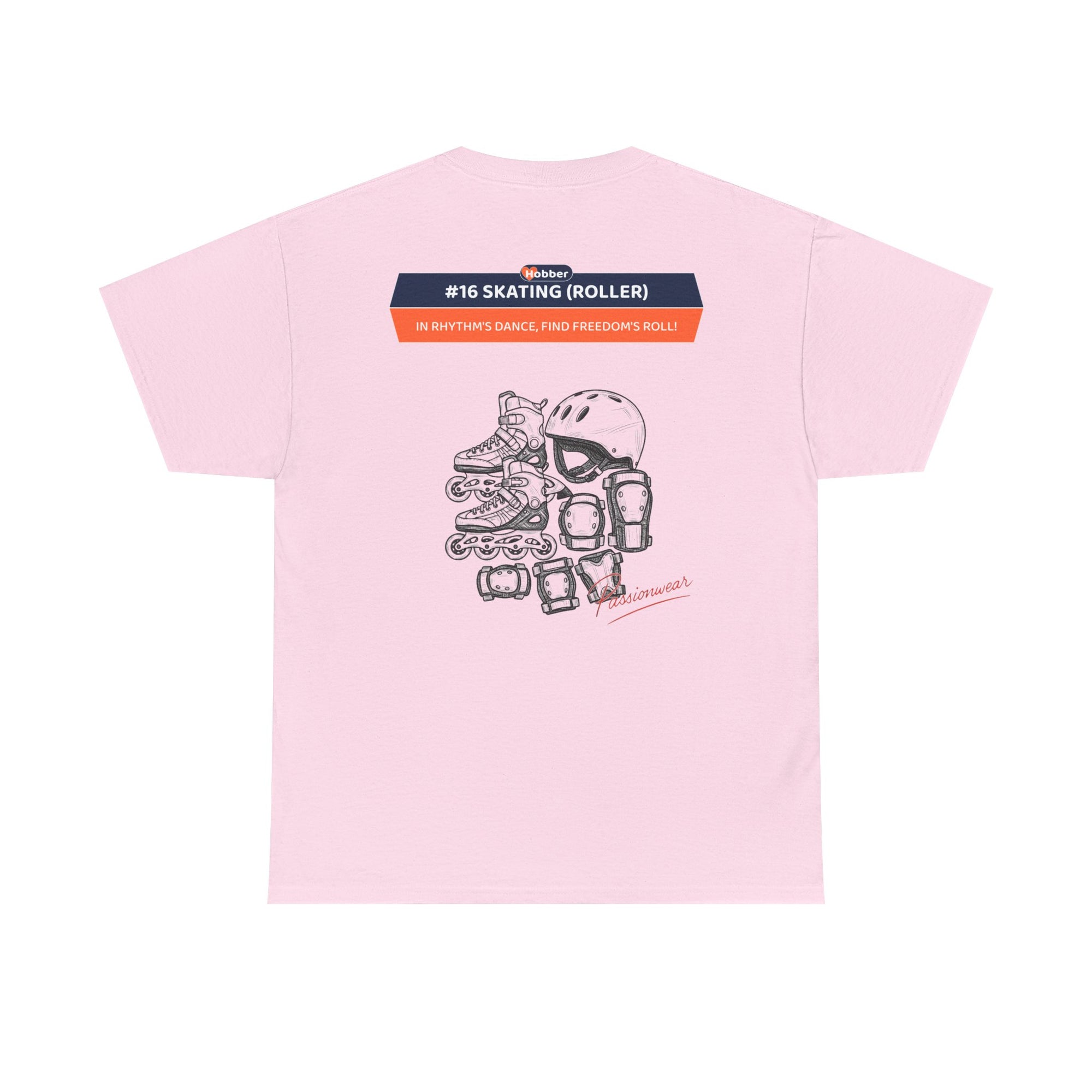 Hobber Unisex Sports & Adventure T-Shirt, #16 Skating (Roller)