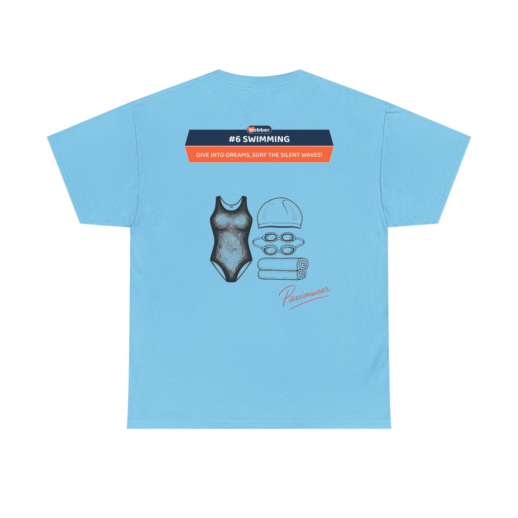 Hobber Unisex Sports & Adventure T-Shirt, #6 Swimming