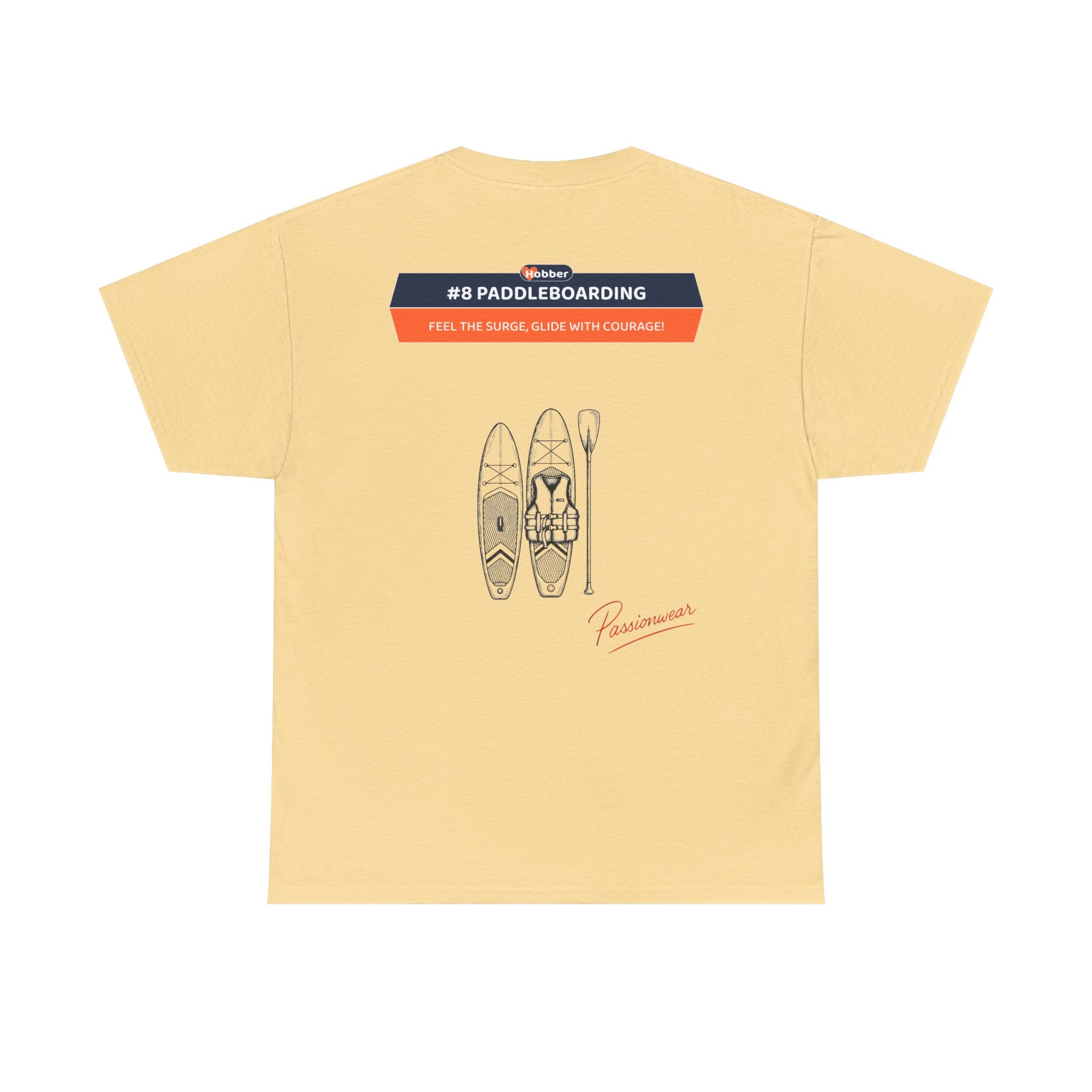 Hobber Unisex Sports & Adventure T-Shirt, #8 Paddleboarding