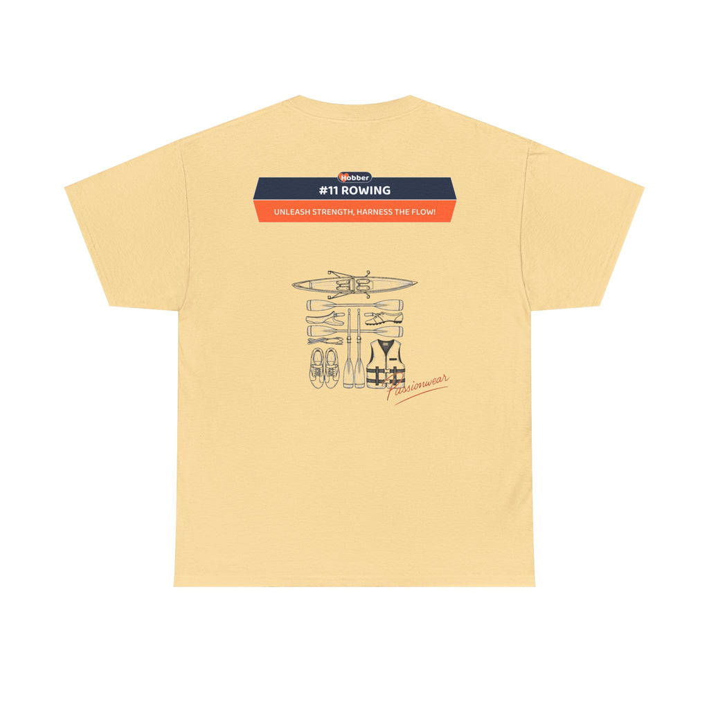 Hobber Mens Sports & Adventure T-Shirt, #11 Rowing
