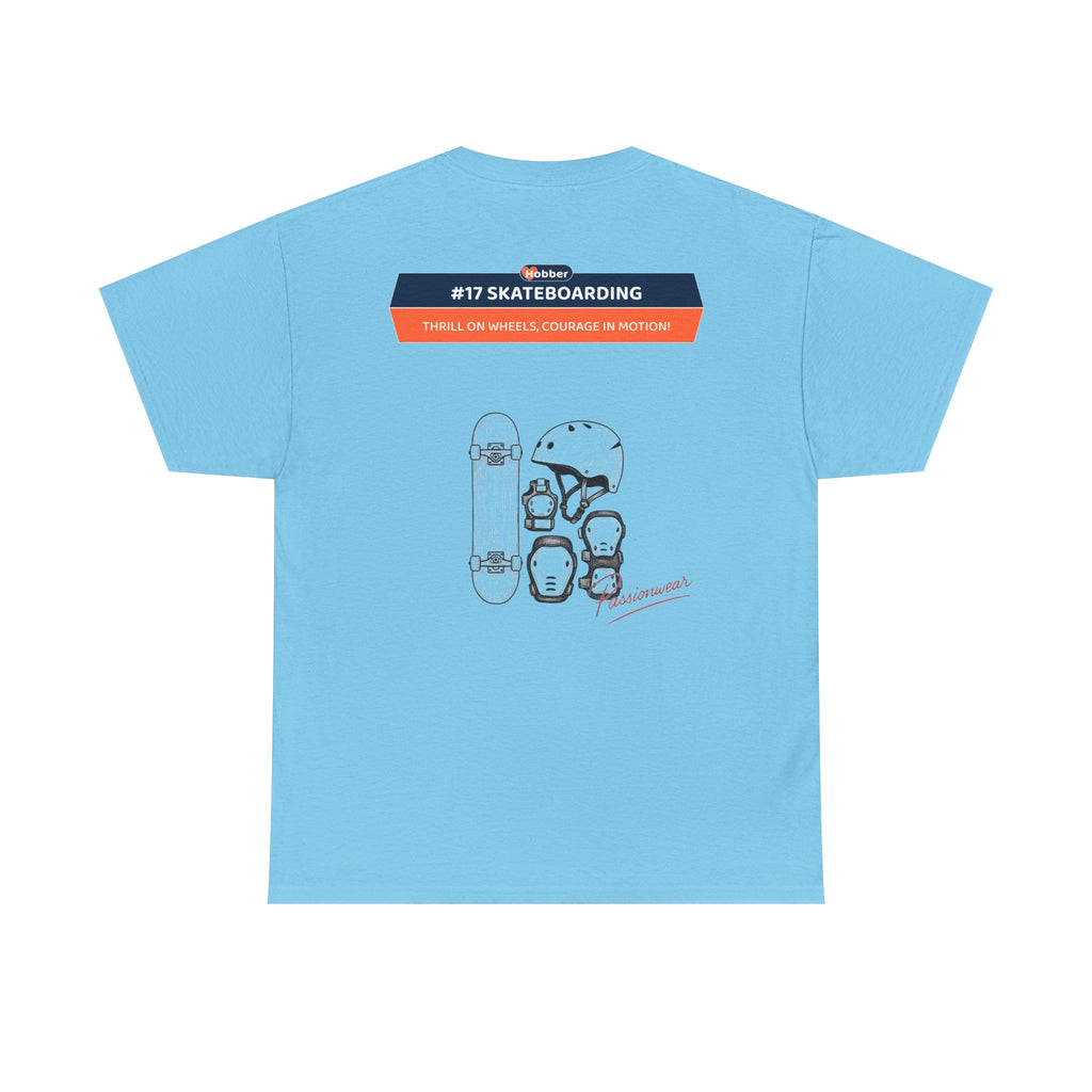Hobber Mens Sports & Adventure T-Shirt, #17 Skateboarding