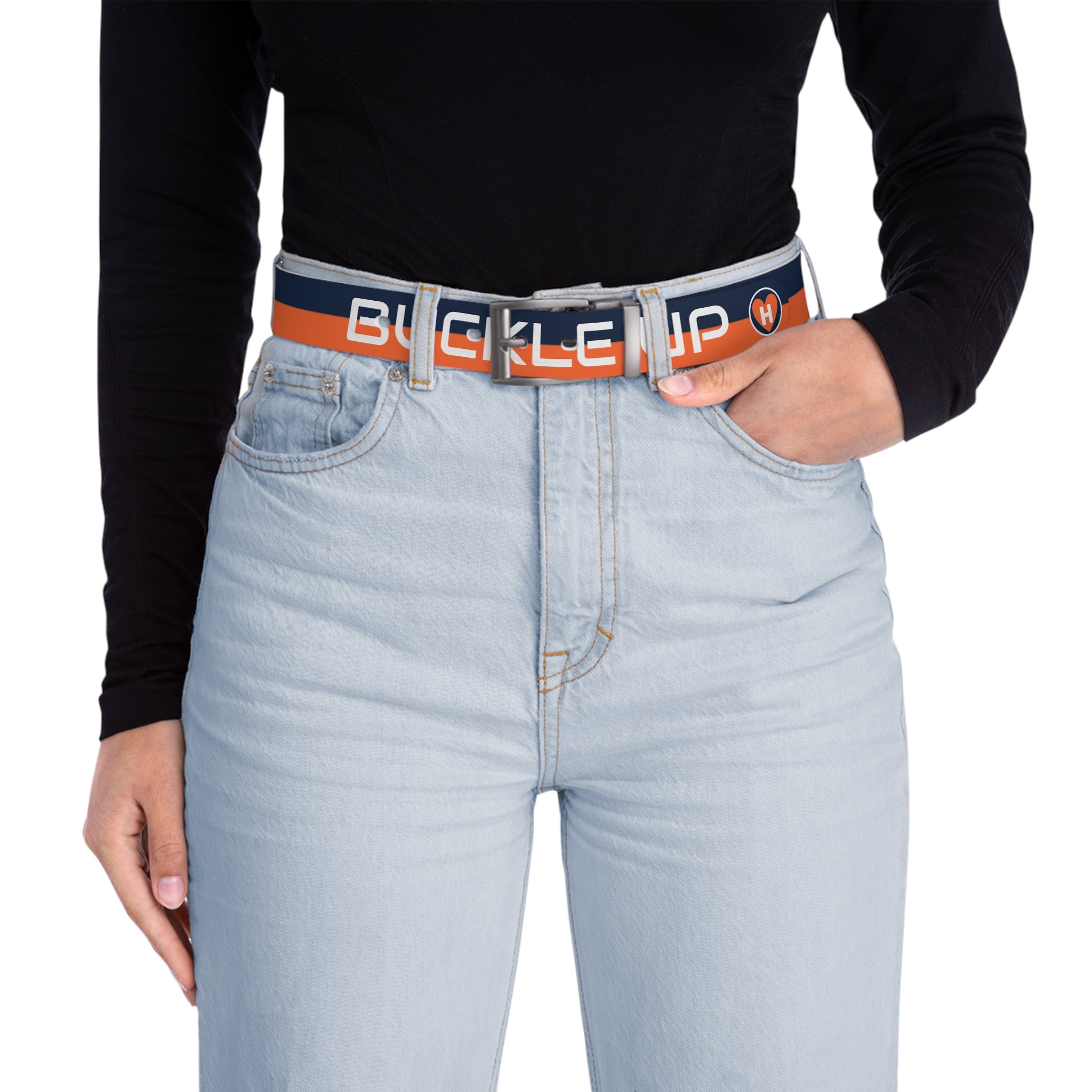 Hobber BuckleUp Belt: Fun Fashion Accessory, Casual or Sporty Style, Perfect for Everyday Wear, Gift for Friends or Parties