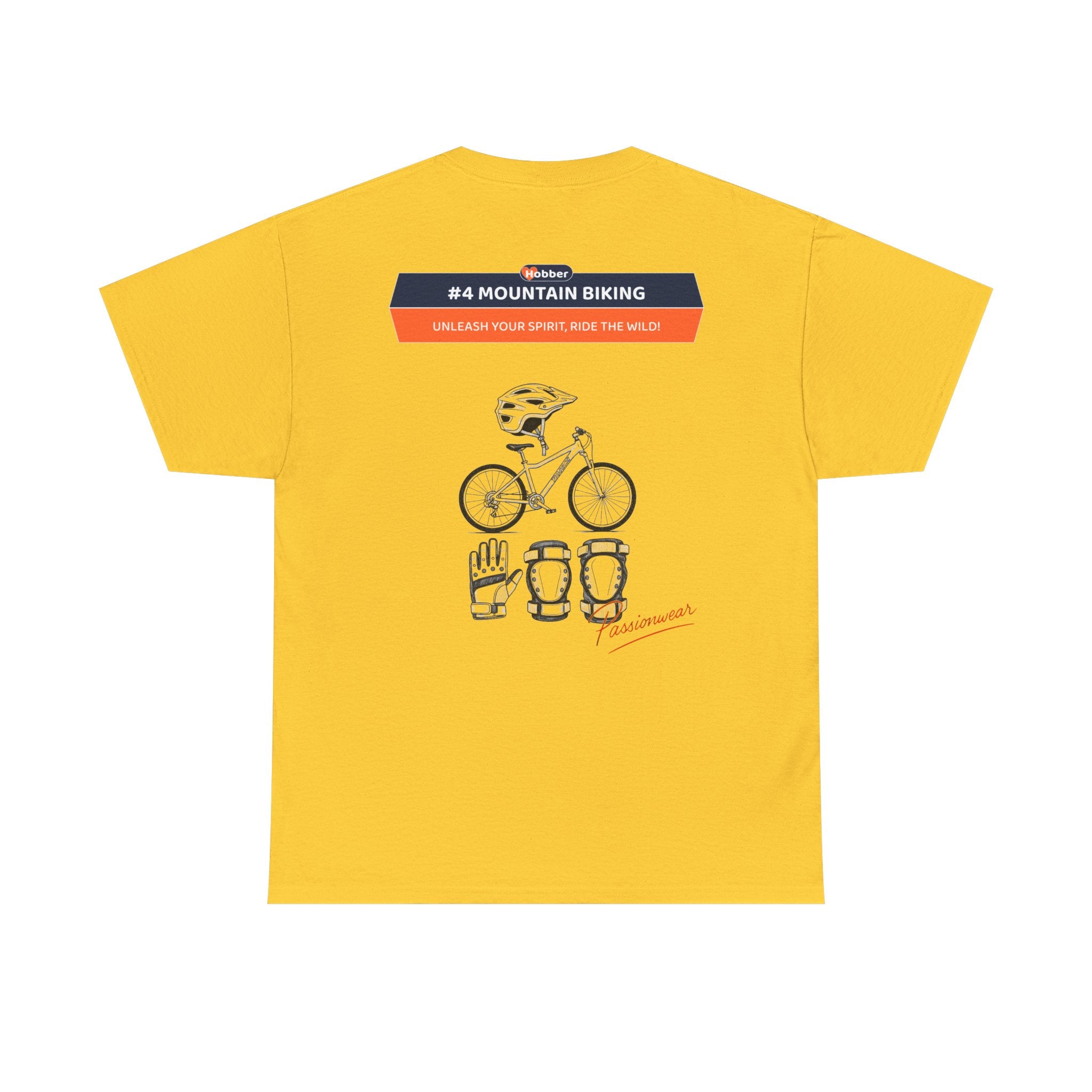 Hobber Mens Sports & Adventure T-Shirt, #4 Mountain biking