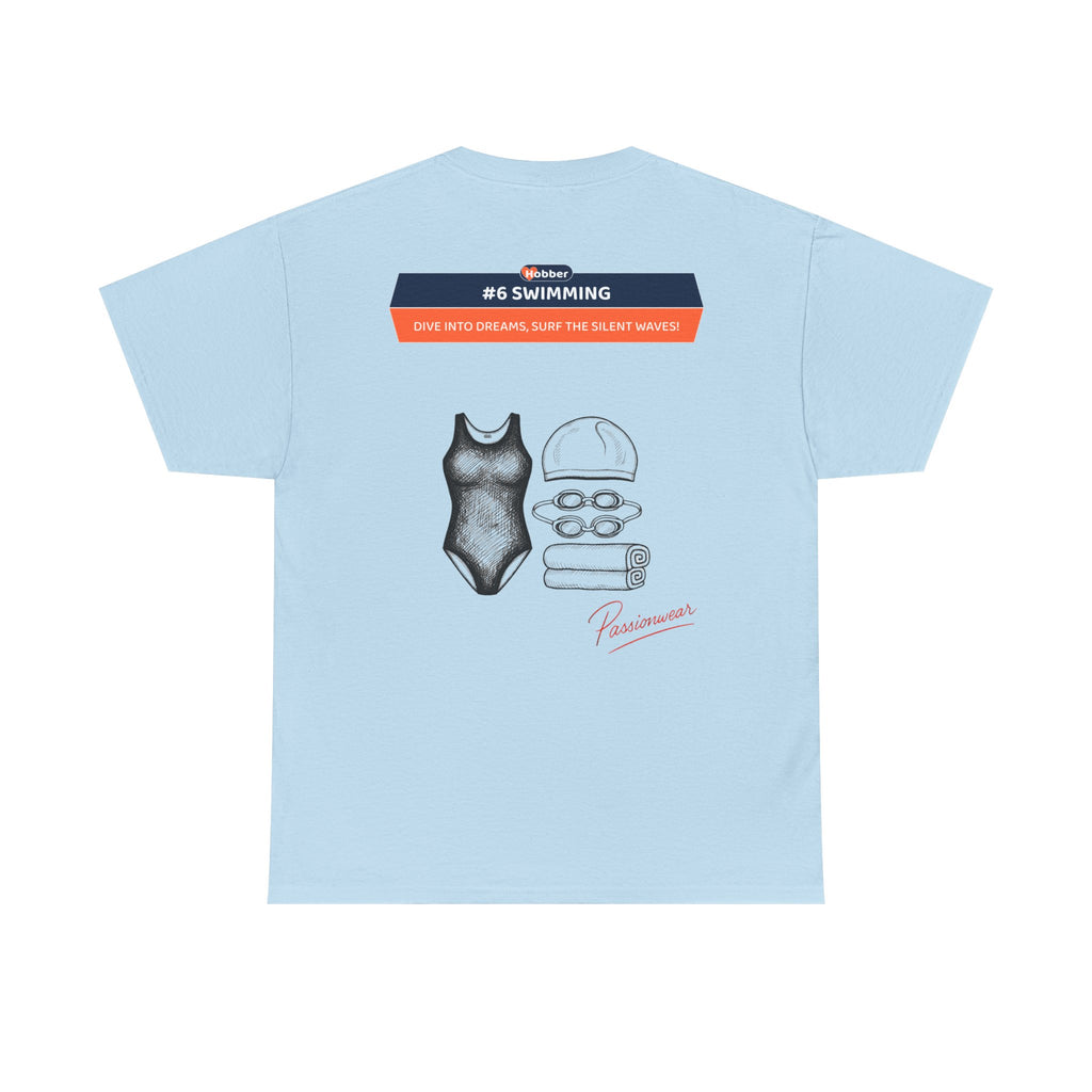 Hobber Unisex Sports & Adventure T-Shirt, #6 Swimming