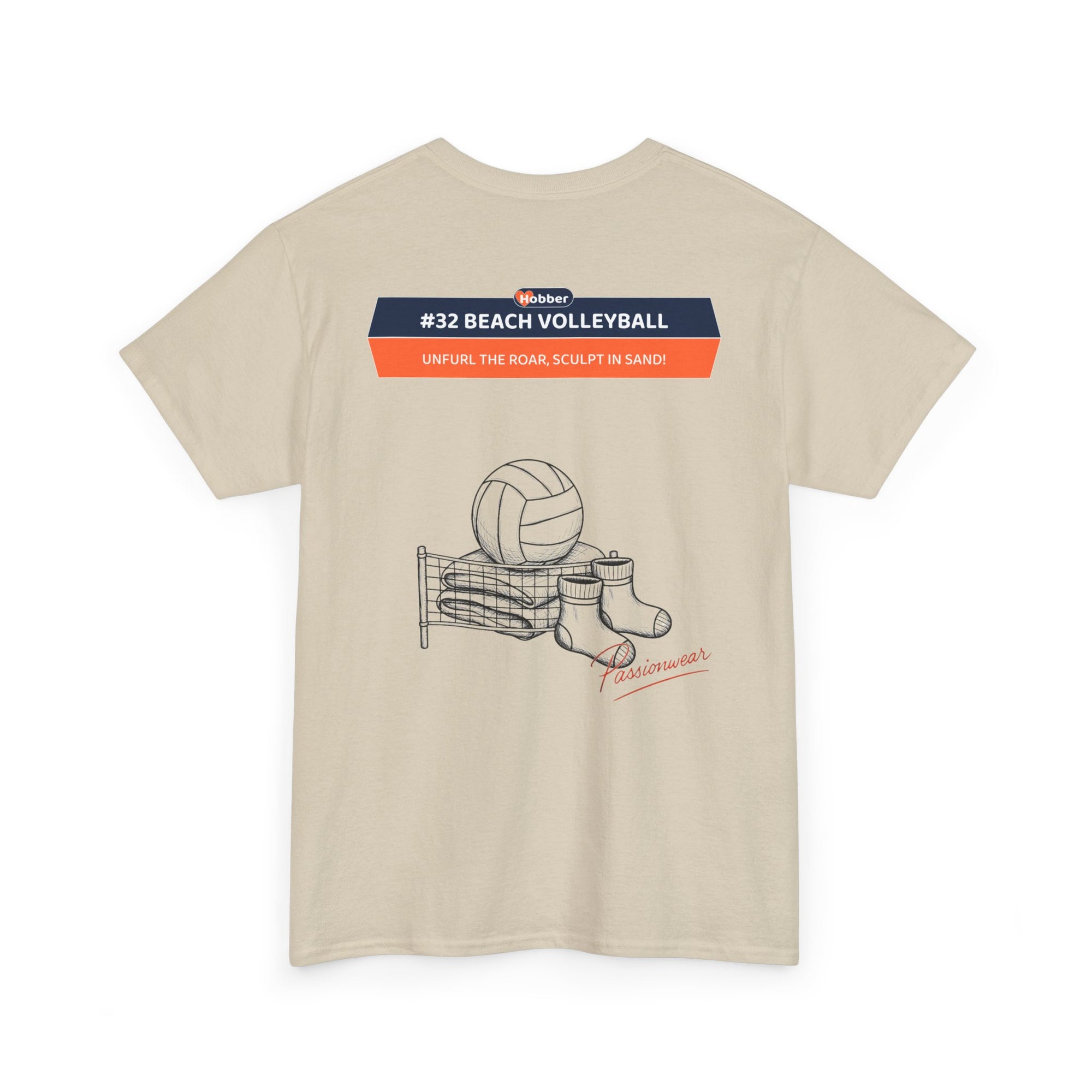 Hobber Unisex Sports & Adventure T-Shirt, #32 Beach volleyball