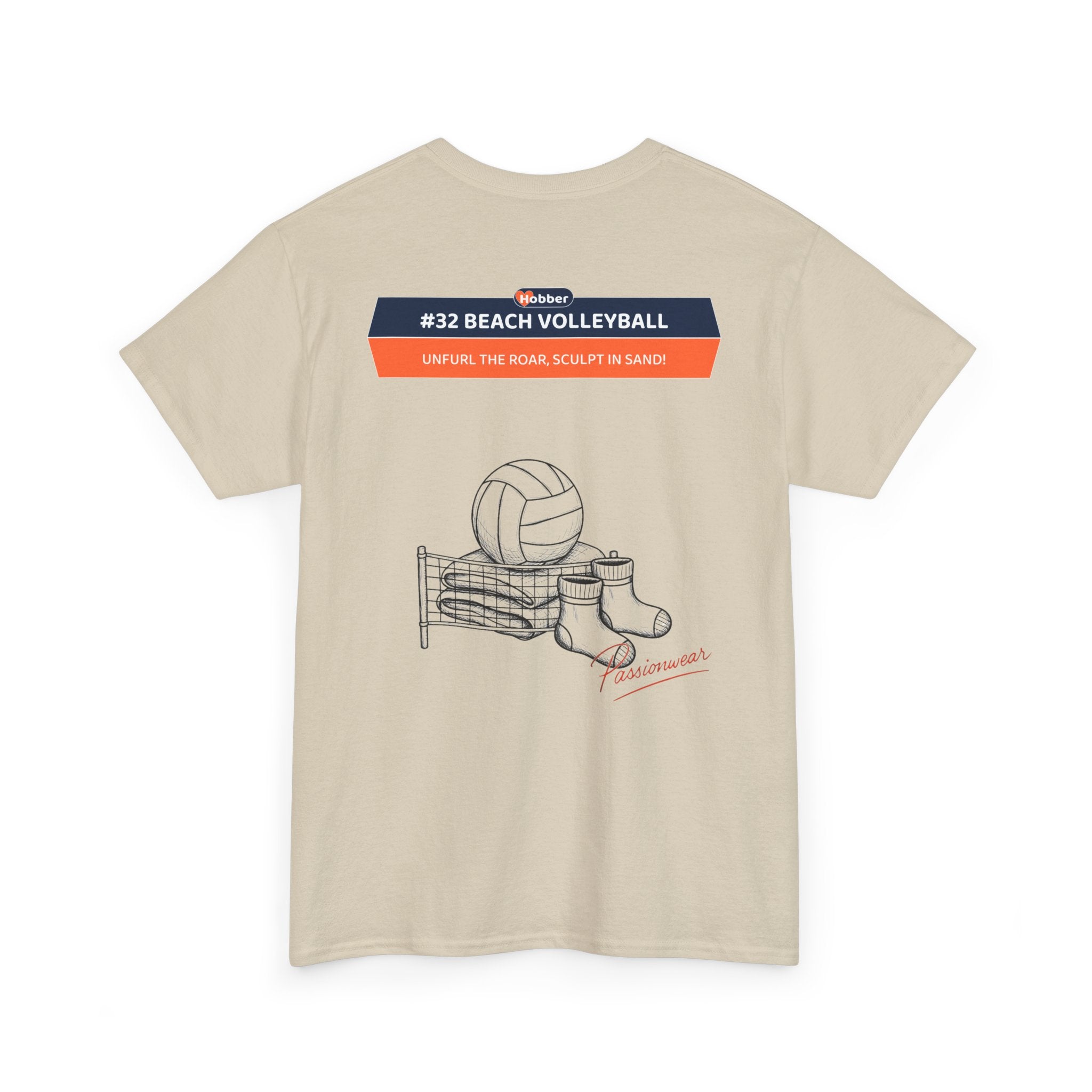 Hobber Unisex Sports & Adventure T-Shirt, #32 Beach volleyball