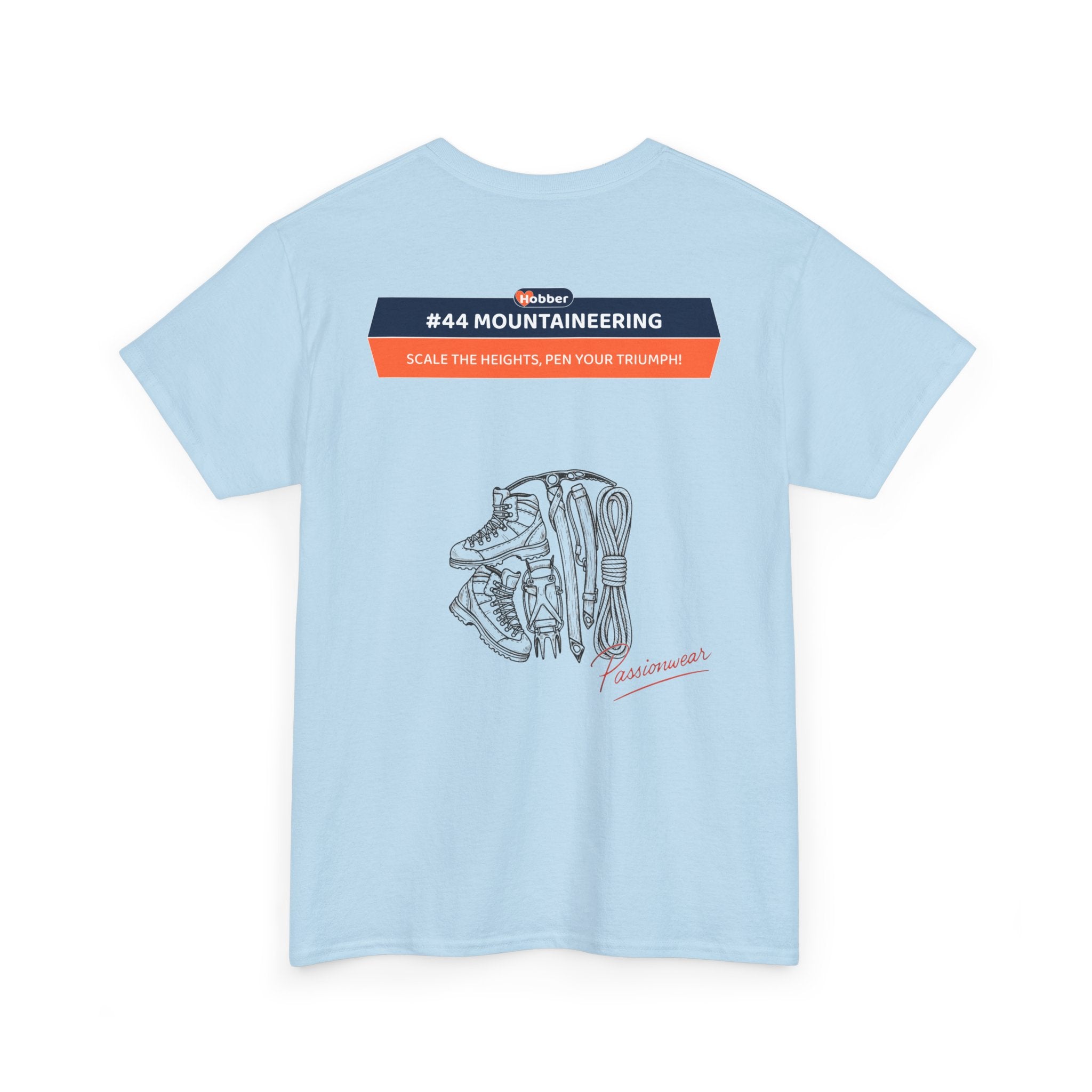 Hobber Mens Sports & Adventure T-Shirt, #44 Mountaineering