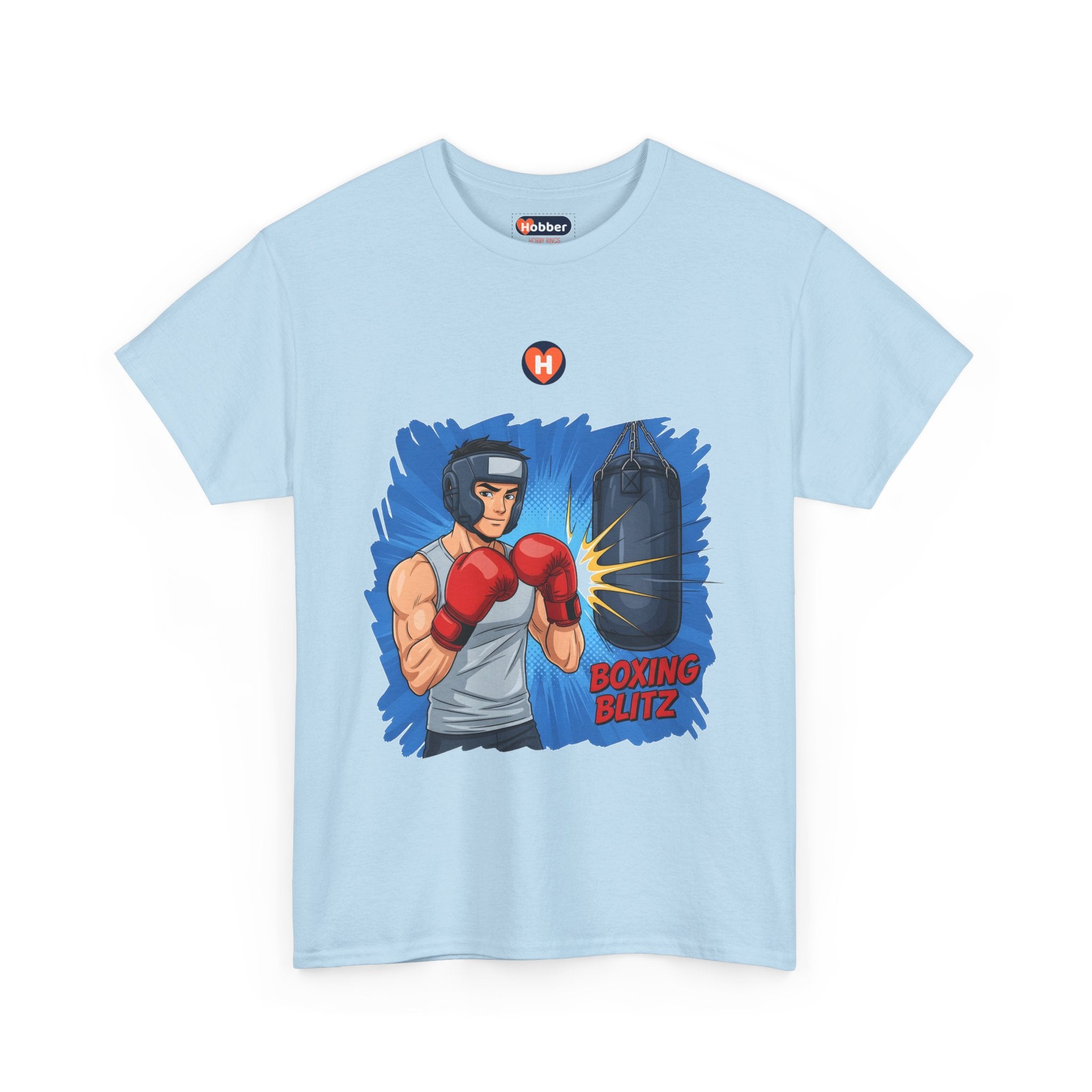 Hobber Mens Sports & Adventure T-Shirt, #47 Boxing