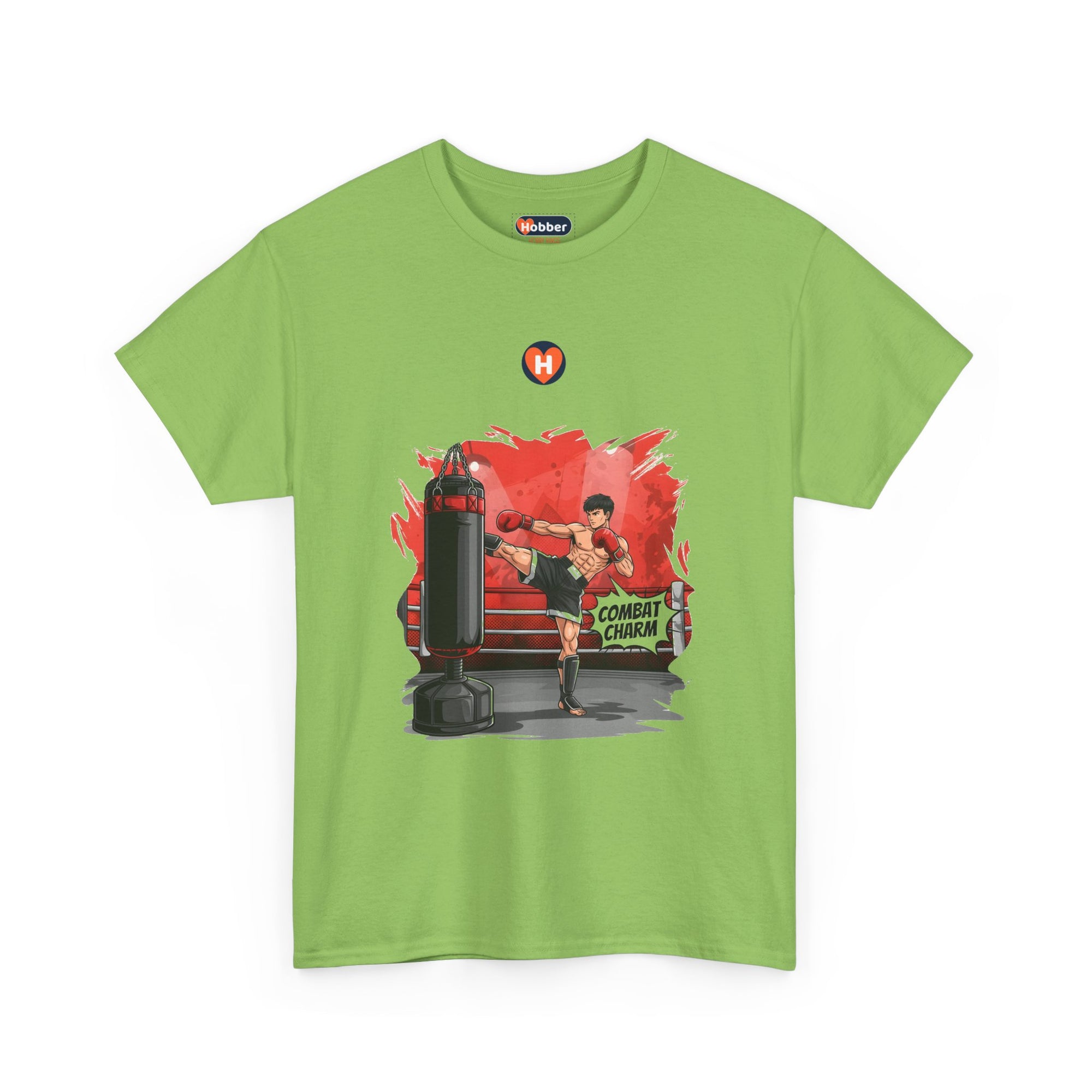 Hobber Mens Sports & Adventure T-Shirt, #48 Kickboxing