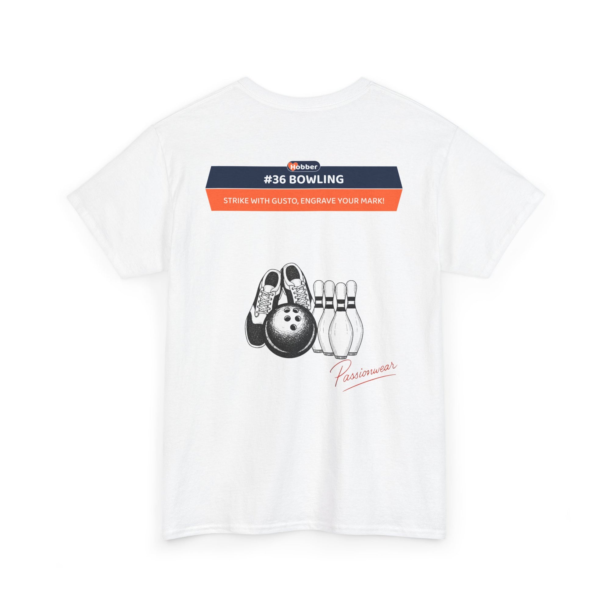Hobber Unisex Sports & Adventure T-Shirt, #36 Bowling