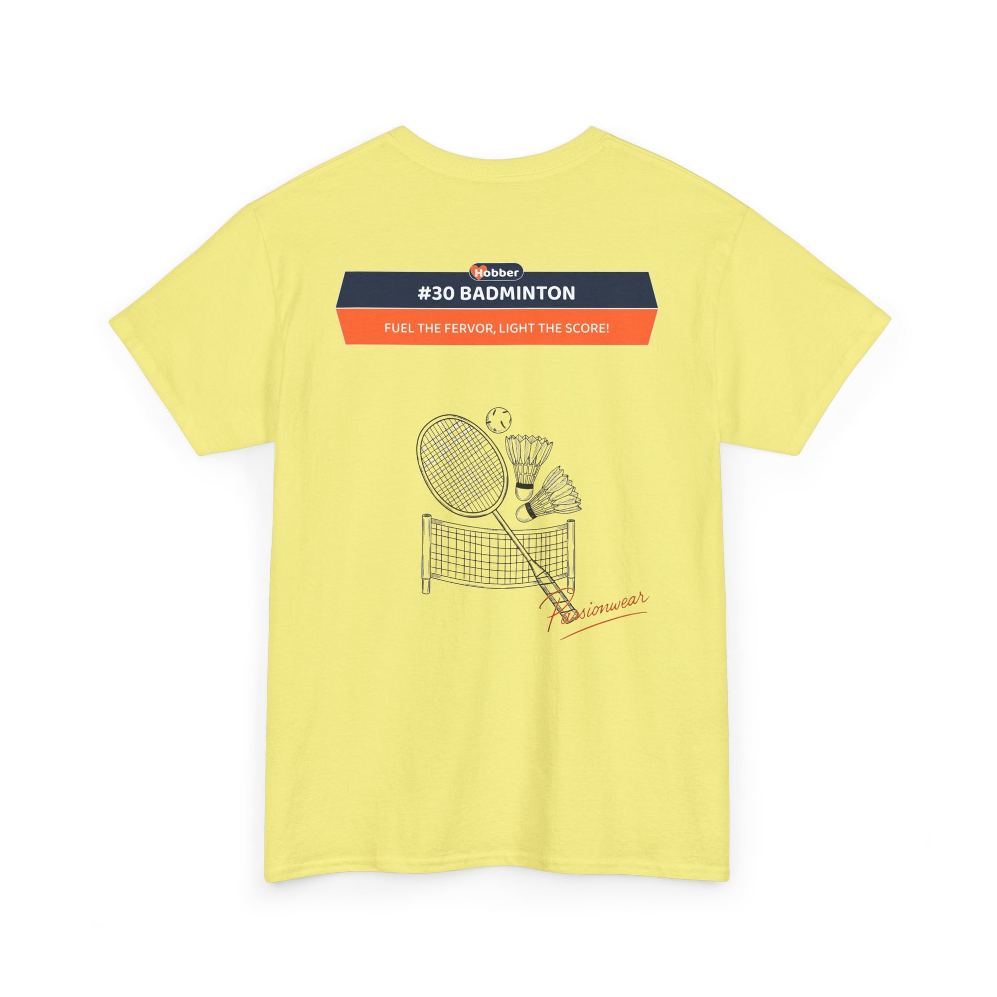 Hobber Unisex Sports & Adventure T-Shirt, #30 Badminton