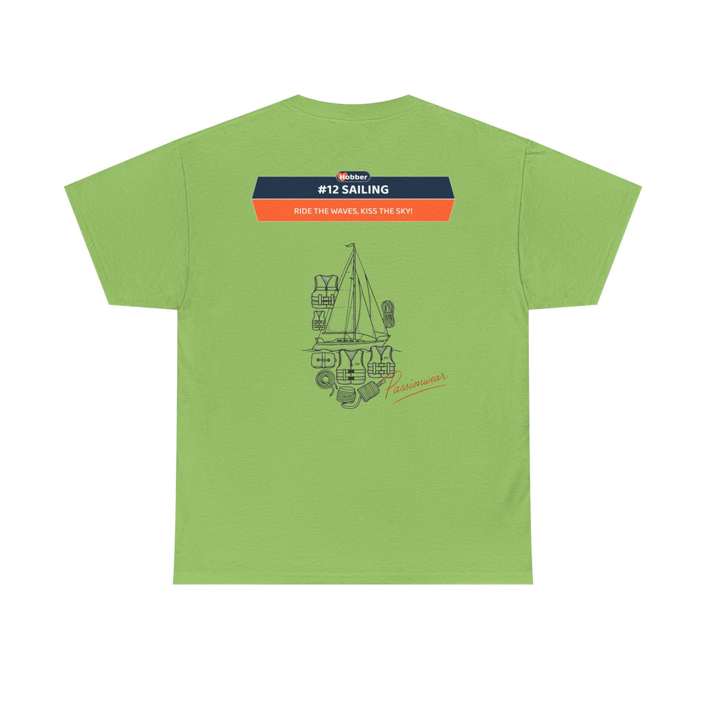 Hobber Unisex Sports & Adventure T-Shirt, #12 Sailing