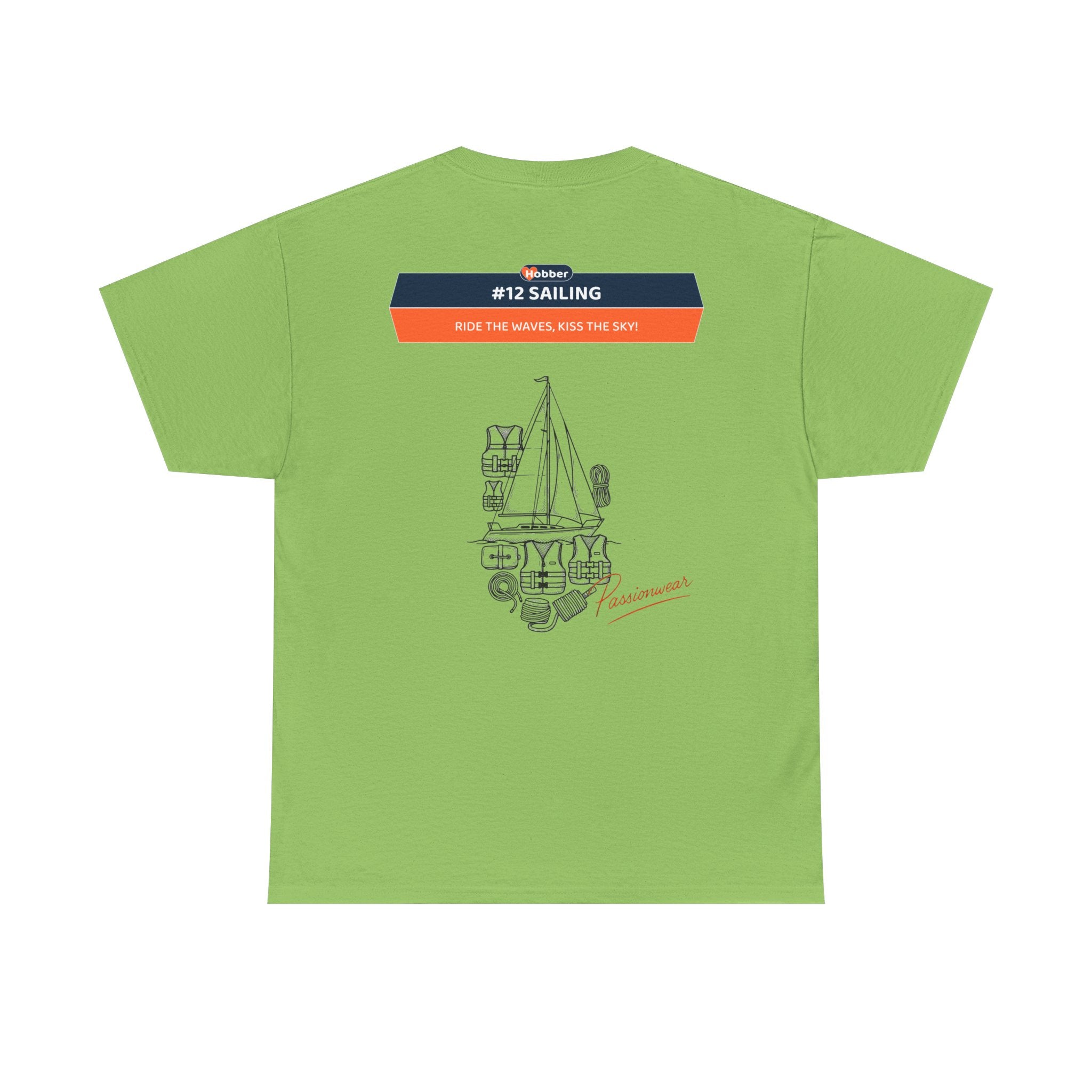 Hobber Unisex Sports & Adventure T-Shirt, #12 Sailing