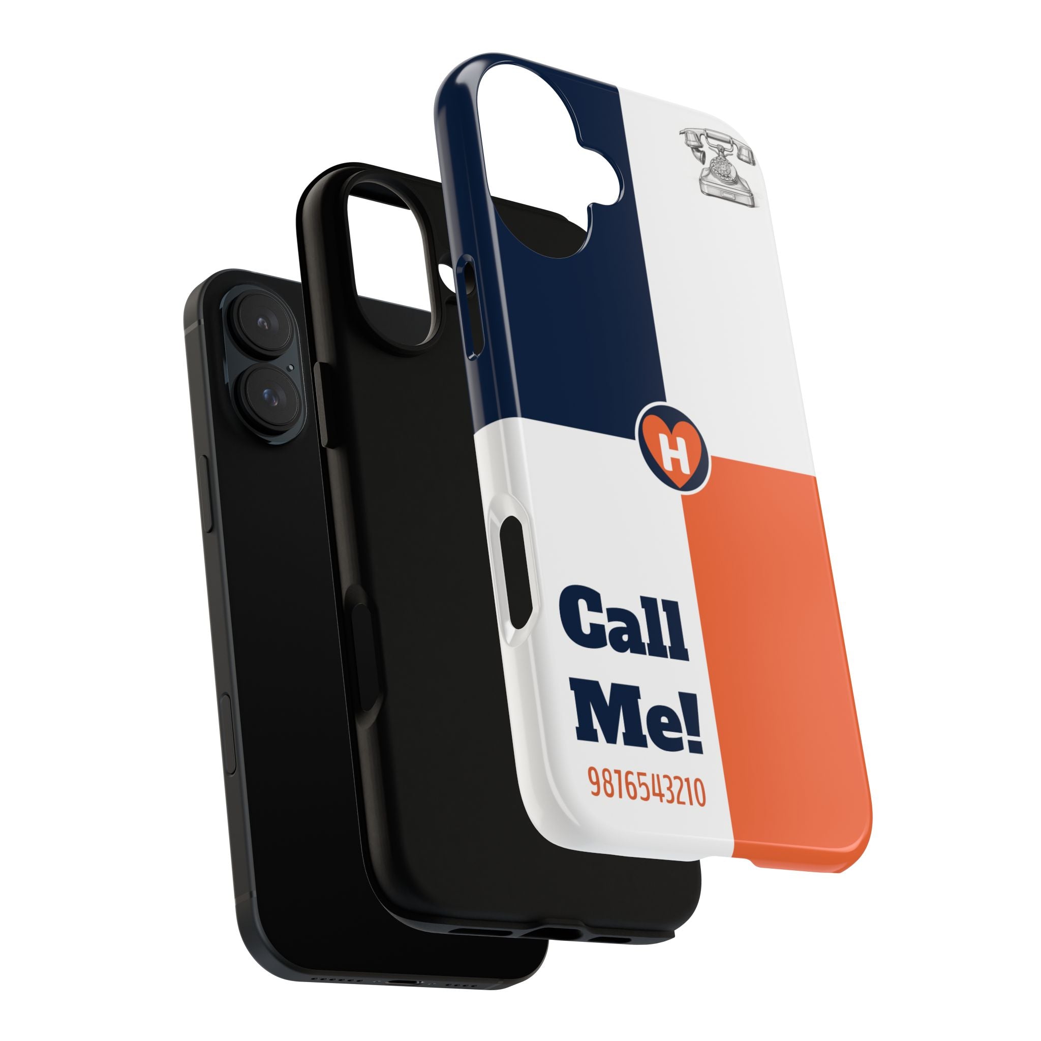 Hobber CallMe: Stylish Phone Case for Tough Protection, Customizable Cover, Durable Design