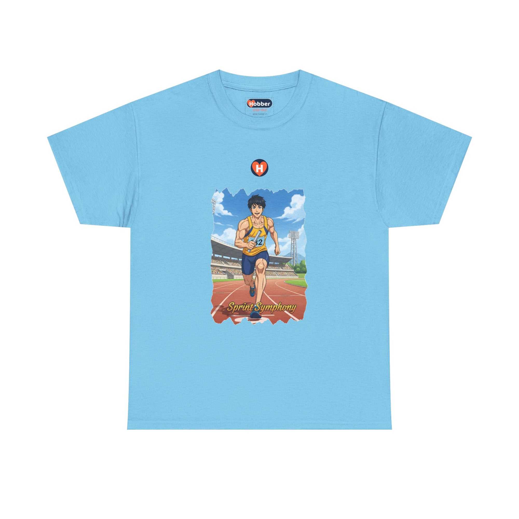 Hobber Mens Sports & Adventure T-Shirt, #37 Track & field