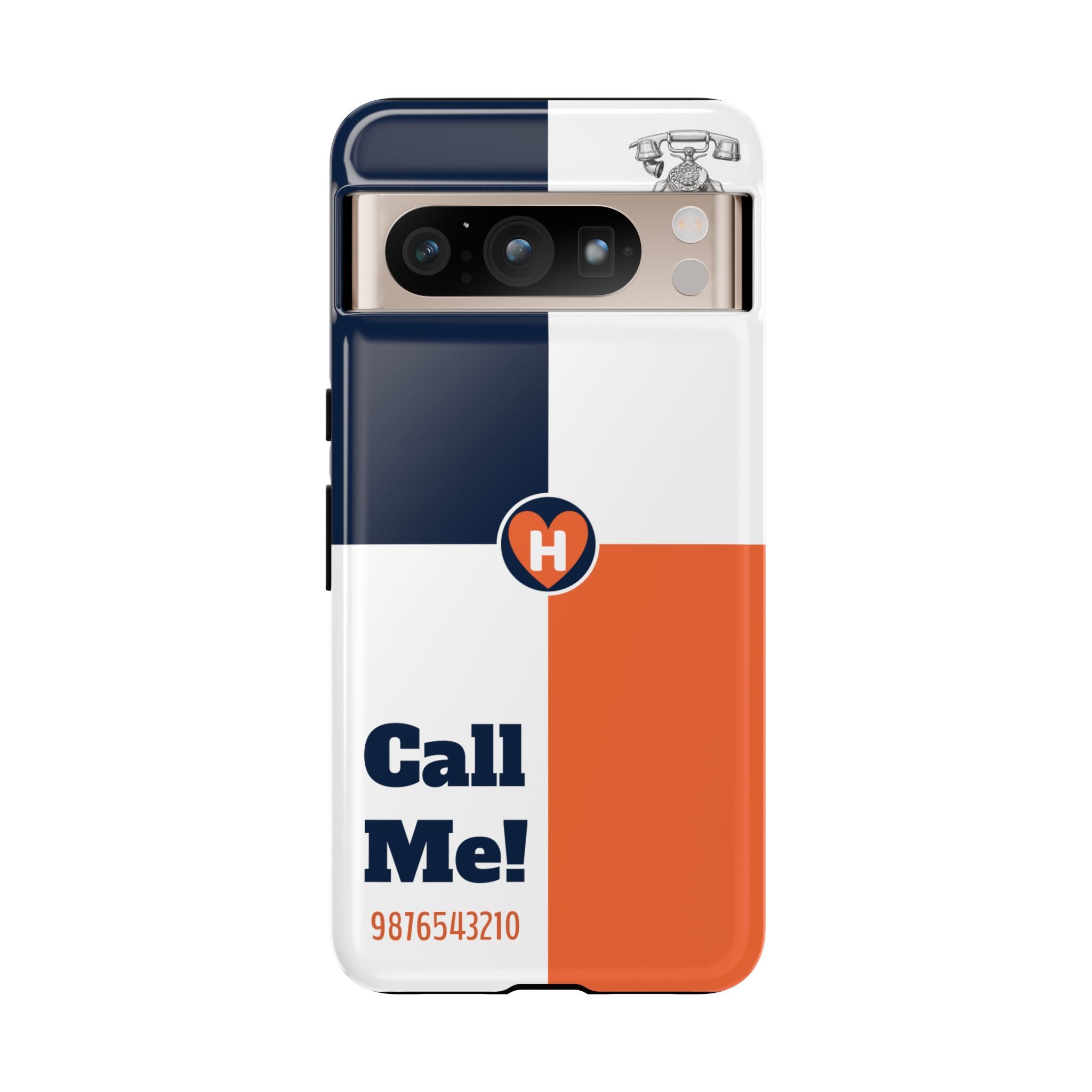 Hobber CallMe: Stylish Phone Case for Tough Protection, Customizable Cover, Durable Design