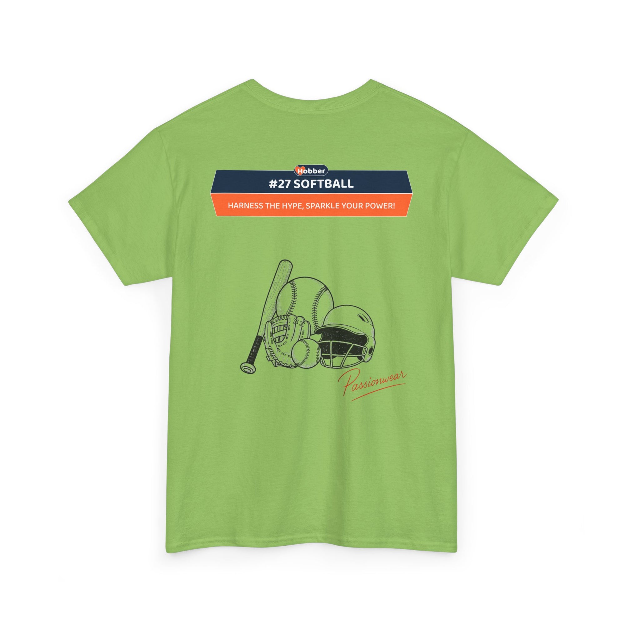 Hobber Unisex Sports & Adventure T-Shirt, #27 Softball