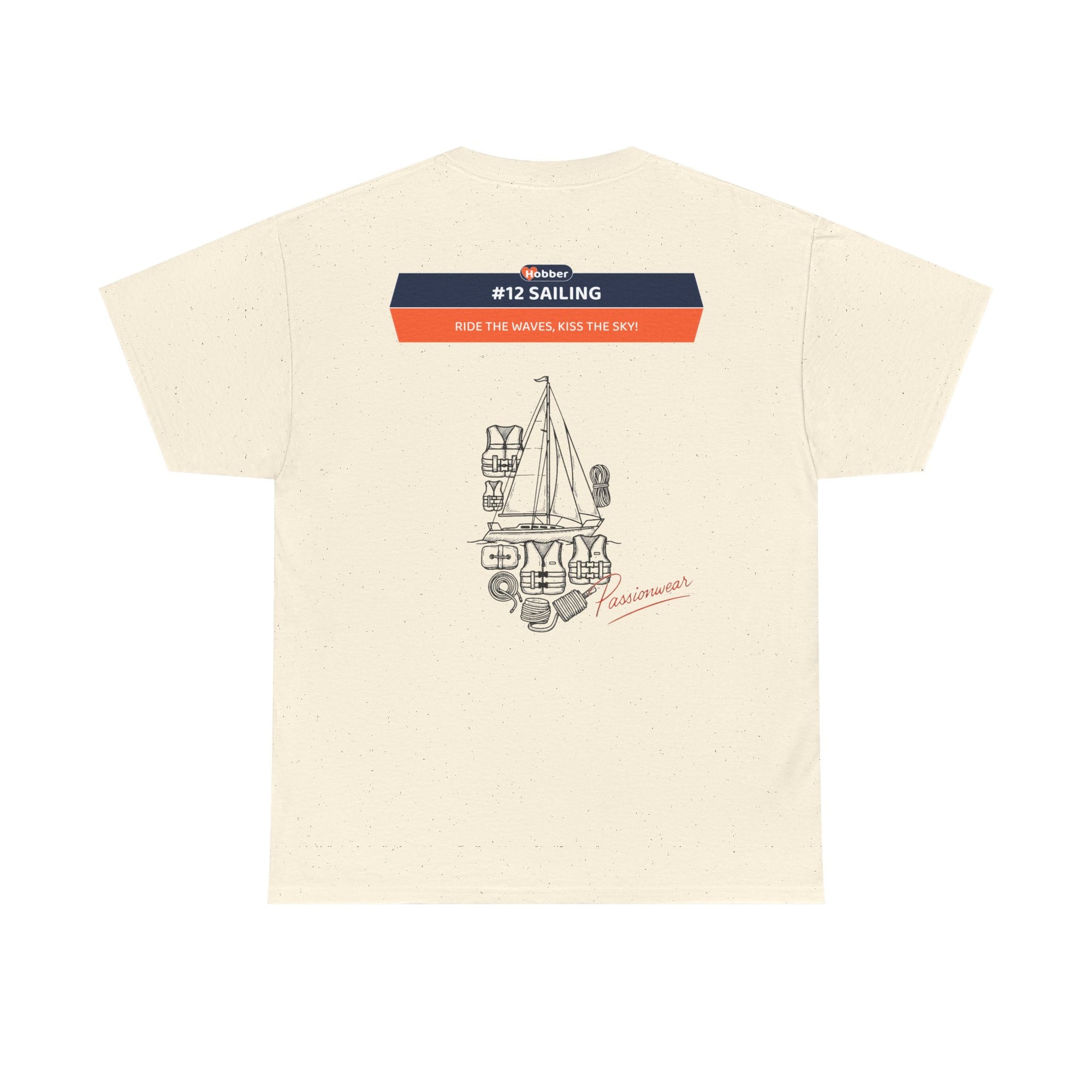 Hobber Unisex Sports & Adventure T-Shirt, #12 Sailing