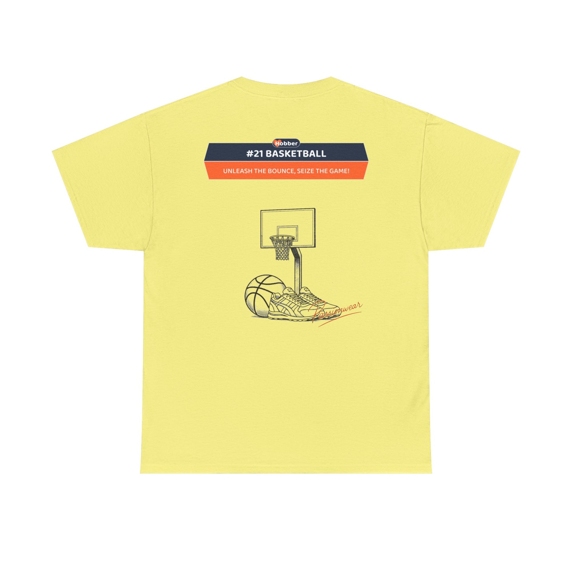 Hobber Mens Sports & Adventure T-Shirt, #21 Basketball