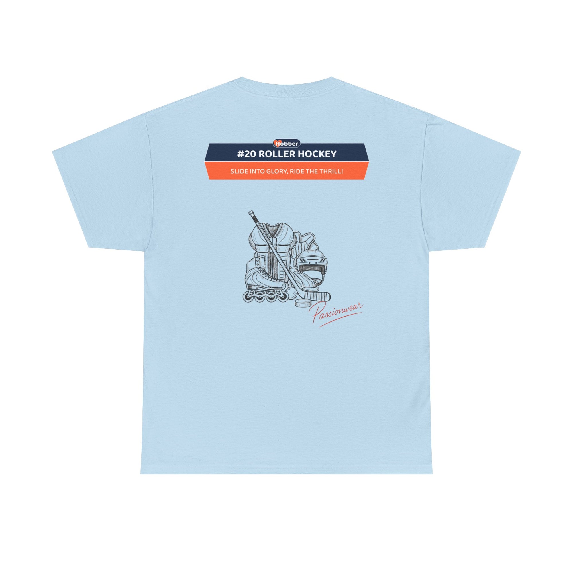 Hobber Mens Sports & Adventure T-Shirt, #20 Roller hockey