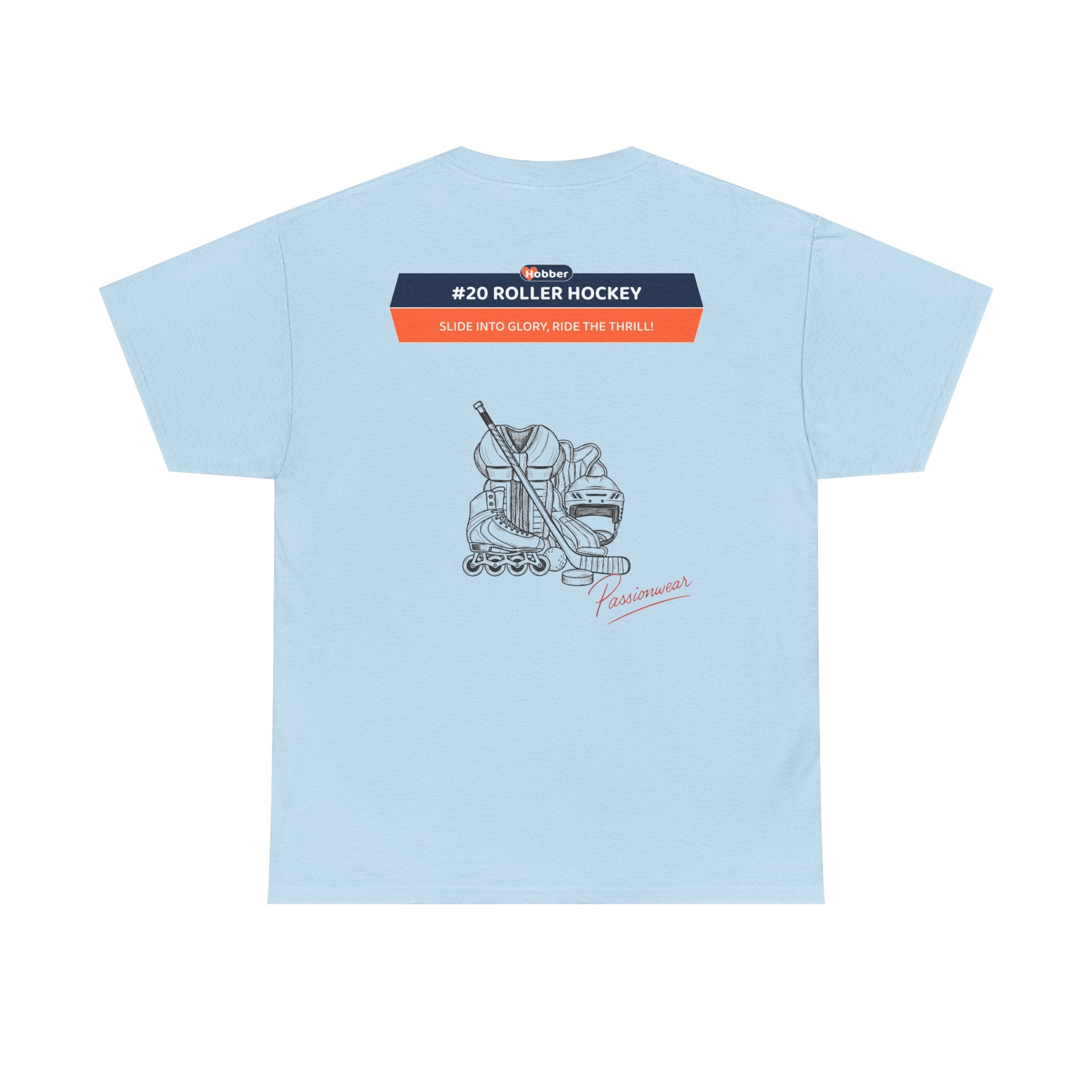 Hobber Mens Sports & Adventure T-Shirt, #20 Roller hockey