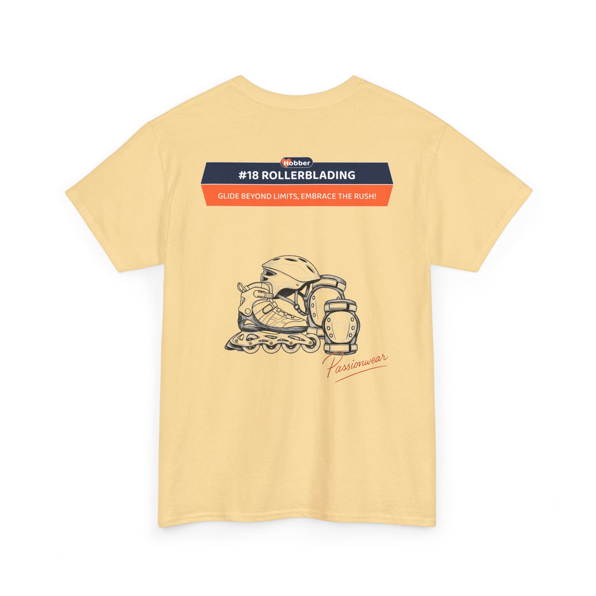 Hobber Unisex Sports & Adventure T-Shirt, #18 Rollerblading