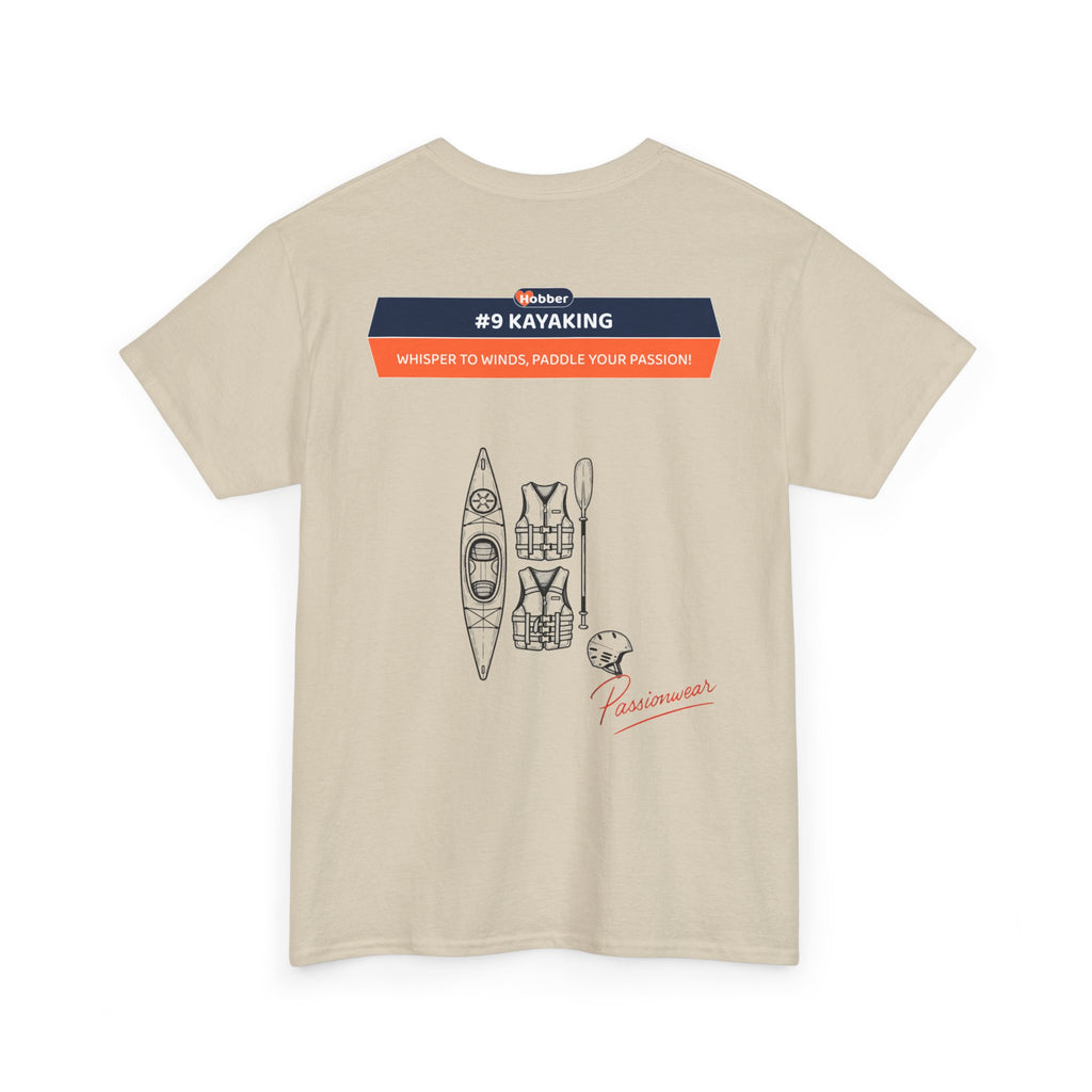 Hobber Unisex Sports & Adventure T-Shirt, #9 Kayaking