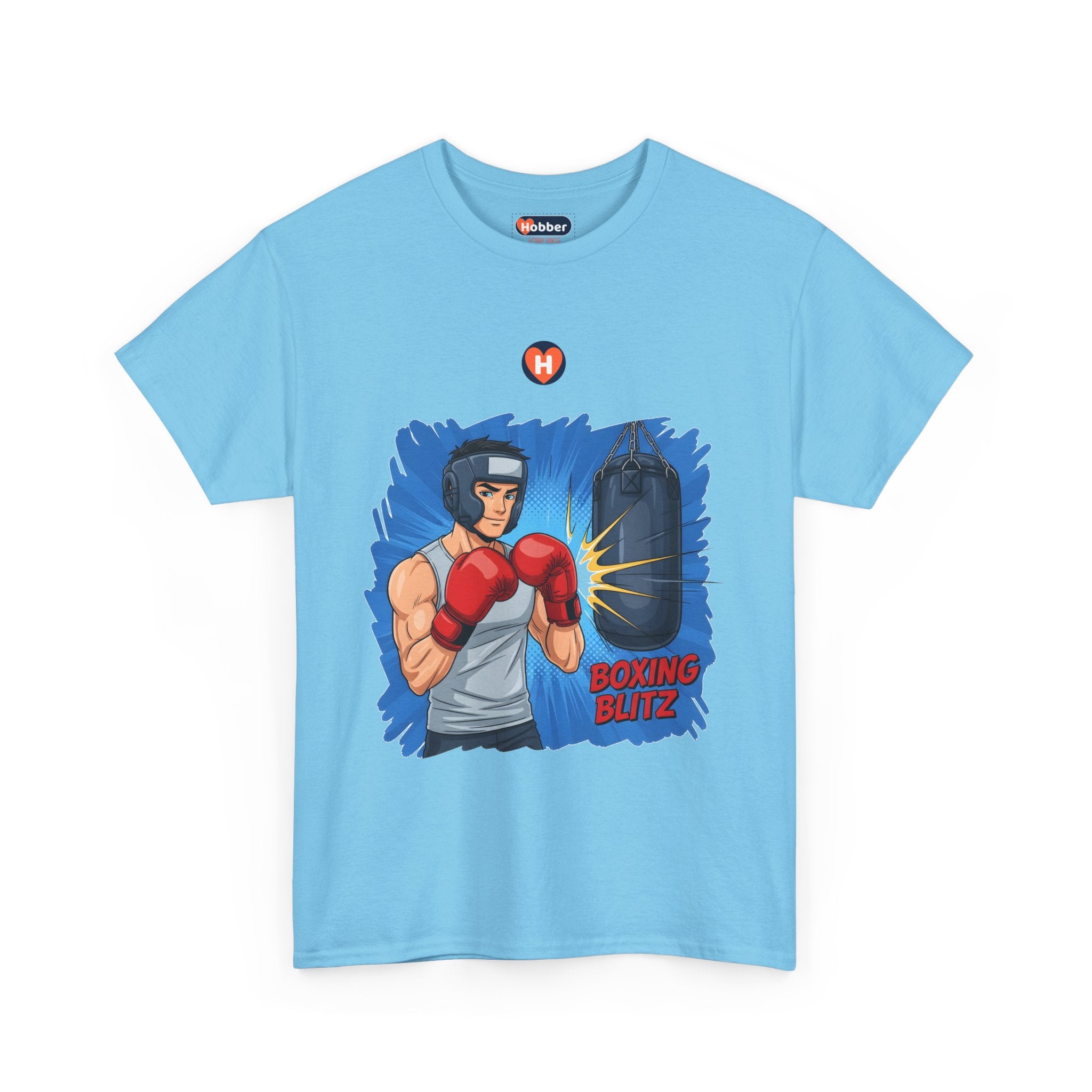 Hobber Mens Sports & Adventure T-Shirt, #47 Boxing