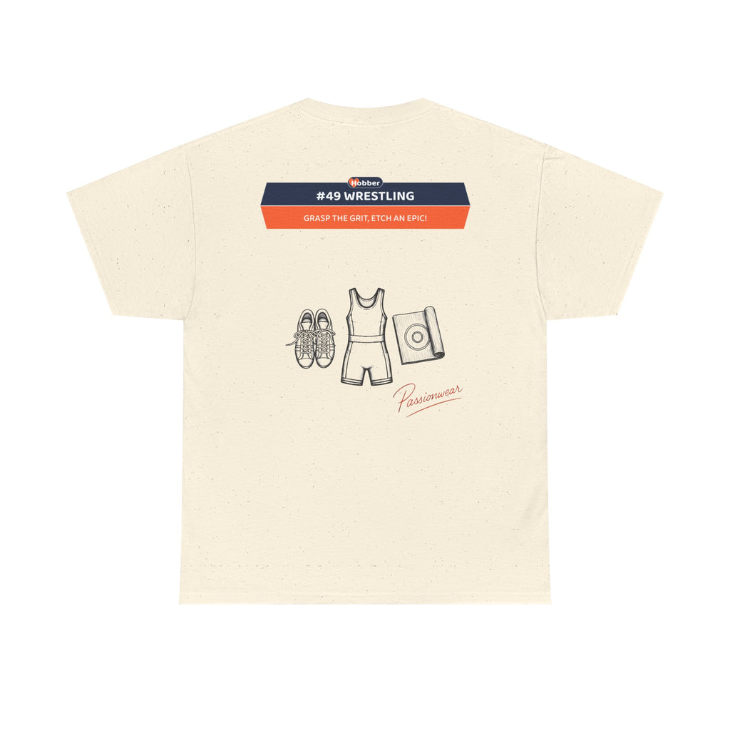 Hobber Mens Sports & Adventure T-Shirt, #49 Wrestling