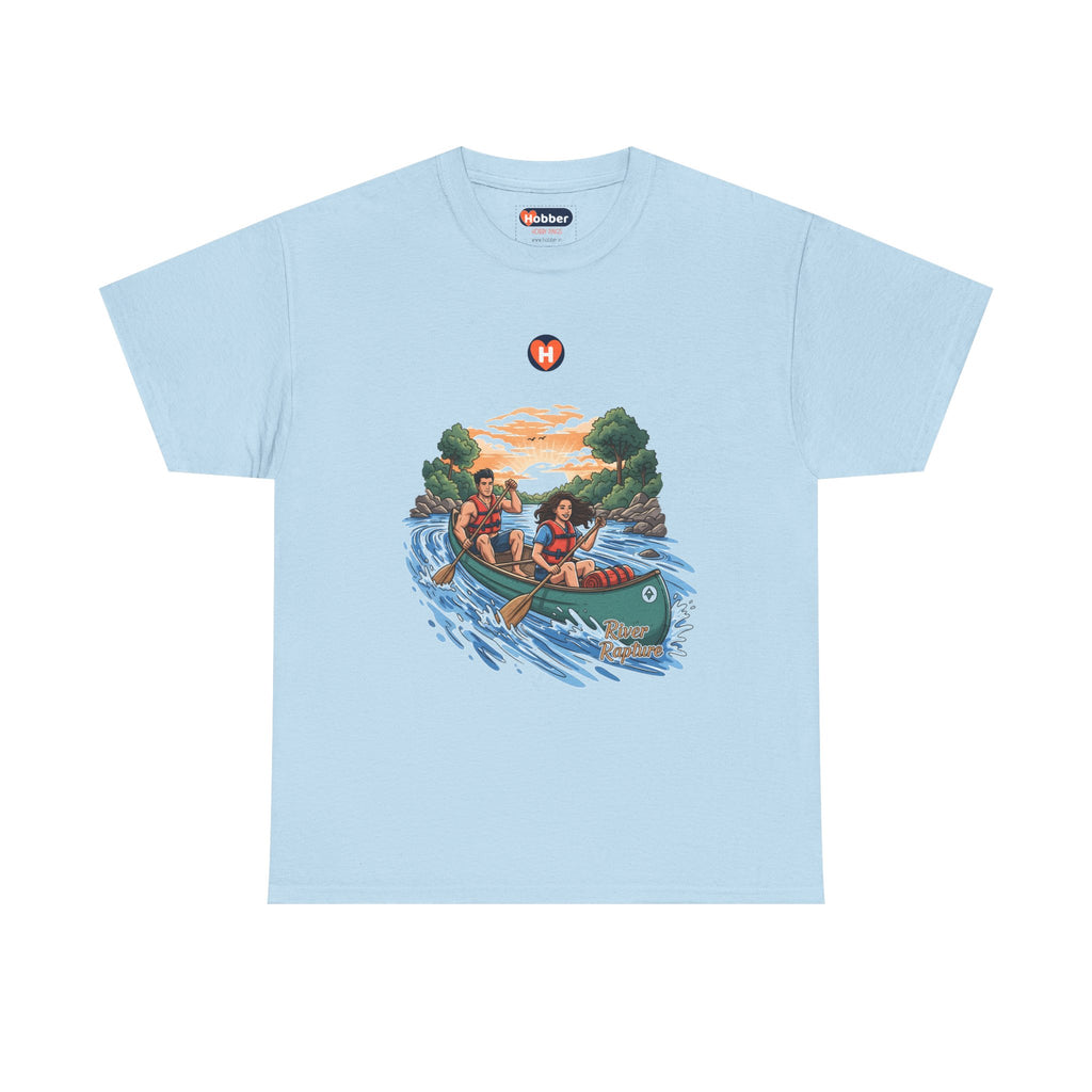 Hobber Unisex Sports & Adventure T-Shirt, #10 Canoeing