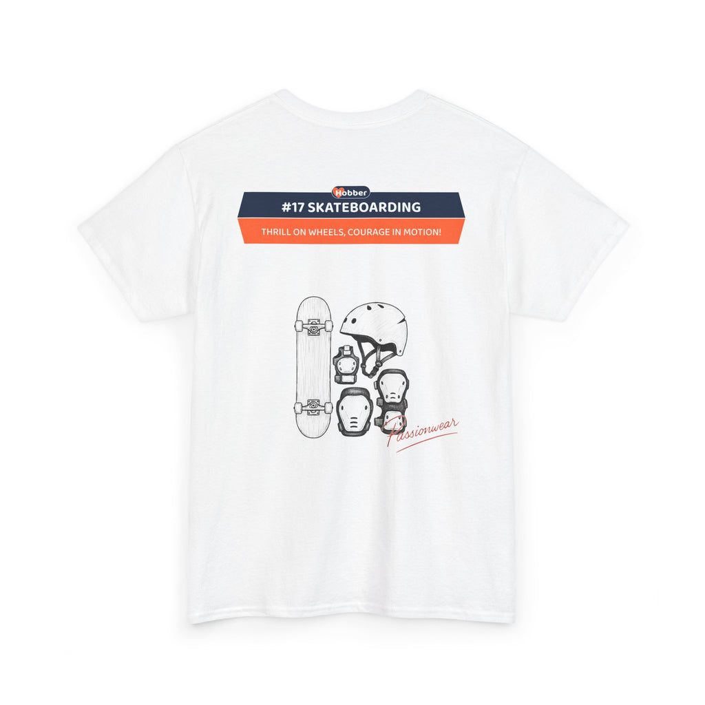 Hobber Mens Sports & Adventure T-Shirt, #17 Skateboarding