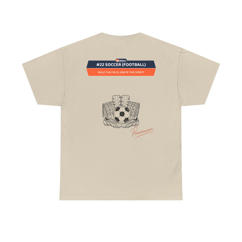 Hobber Mens Sports & Adventure T-Shirt, #22 Soccer (Football)