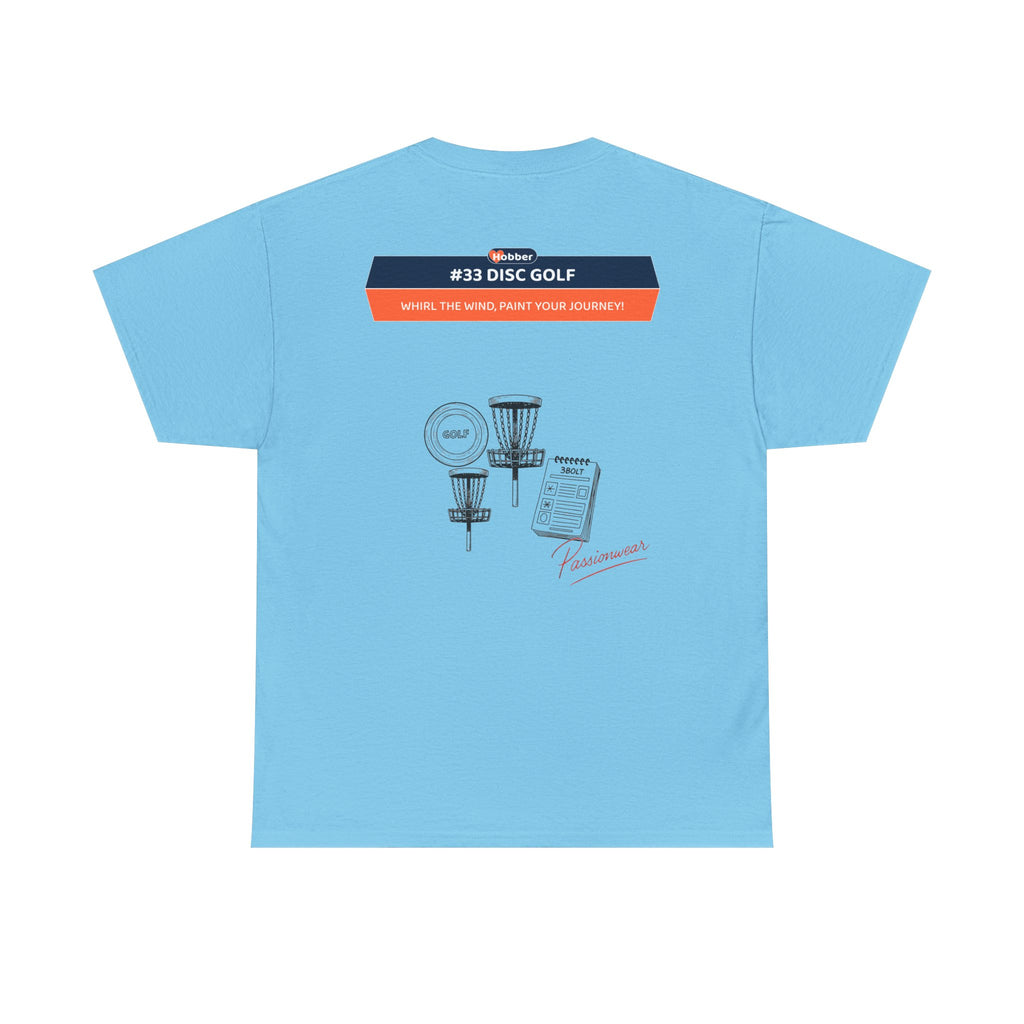 Hobber Unisex Sports & Adventure T-Shirt, #33 Disc golf