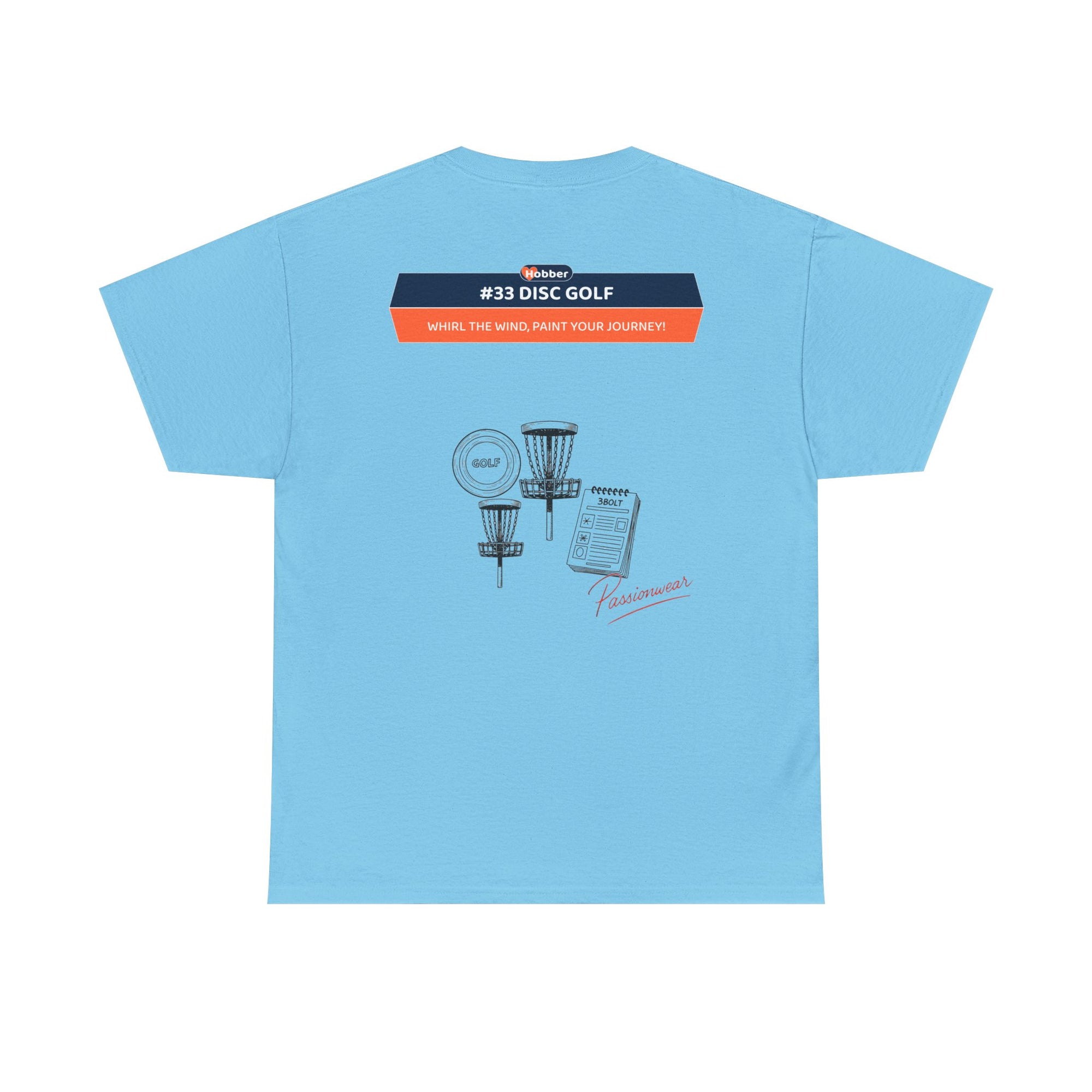 Hobber Unisex Sports & Adventure T-Shirt, #33 Disc golf
