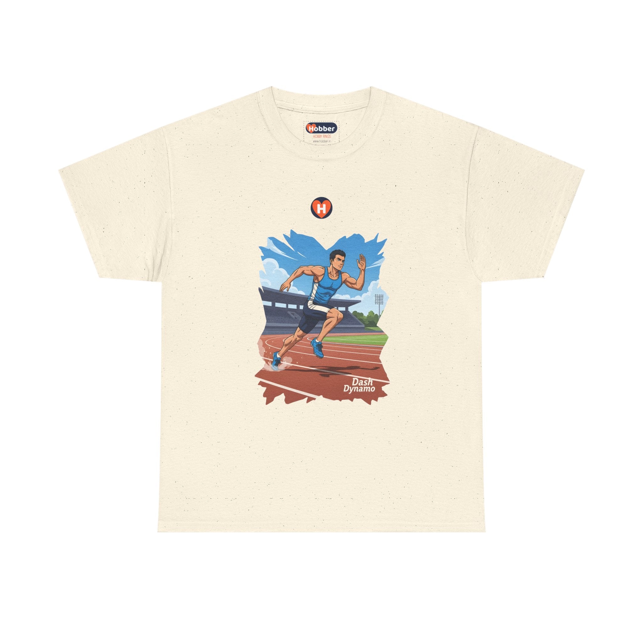 Hobber Mens Sports & Adventure T-Shirt, #38 Sprinting