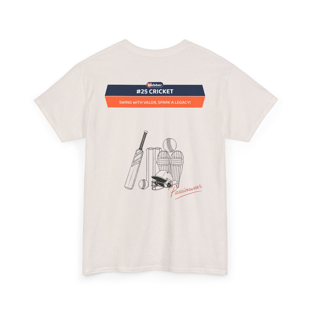Hobber Mens Sports & Adventure T-Shirt, #25 Cricket
