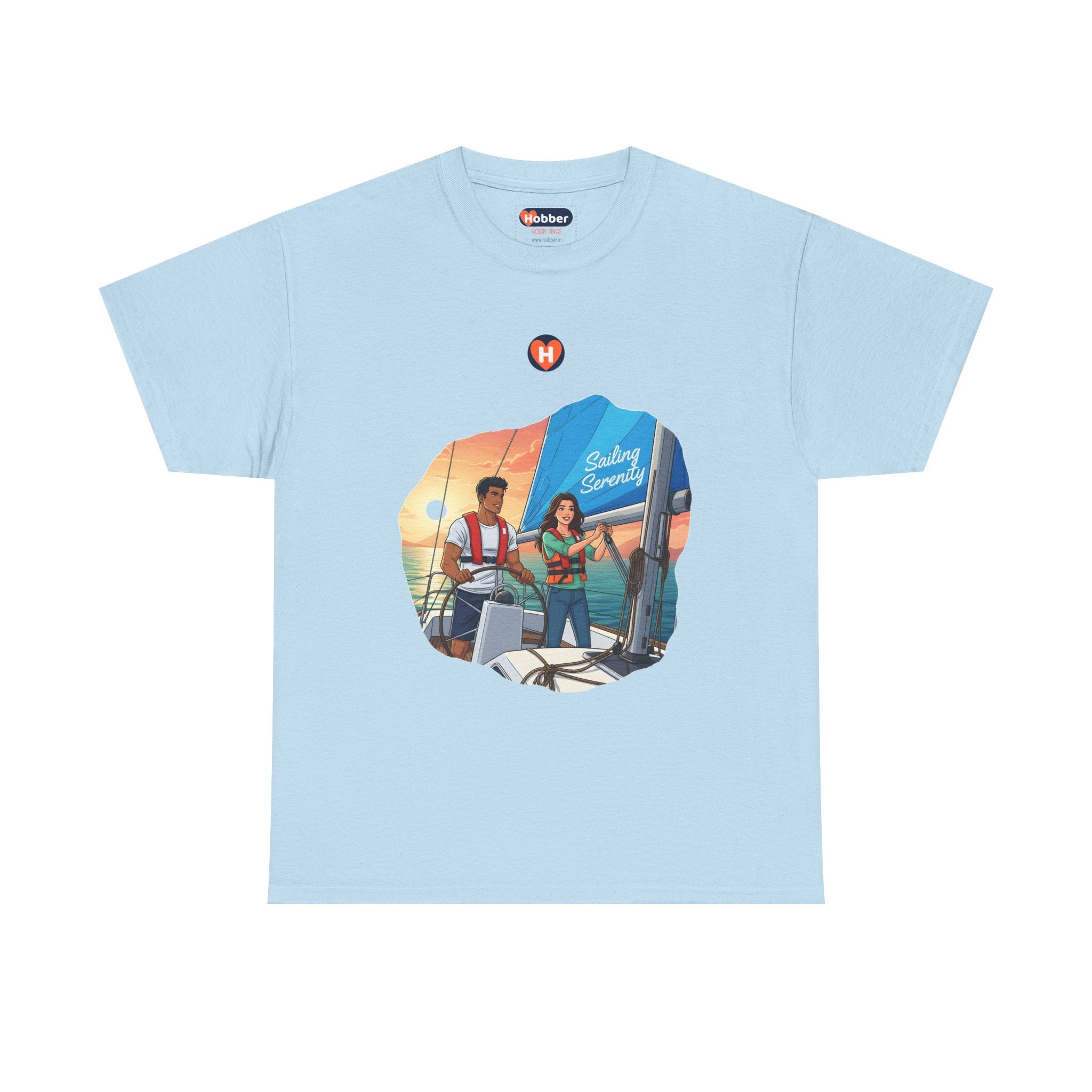 Hobber Unisex Sports & Adventure T-Shirt, #12 Sailing