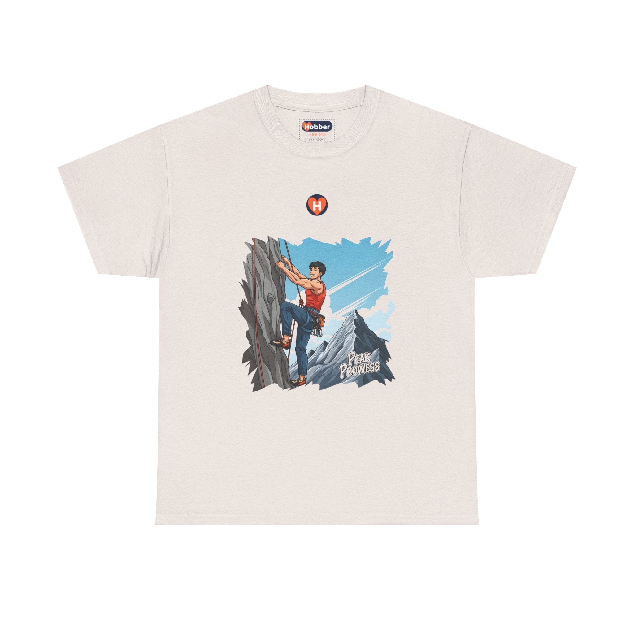 Hobber Mens Sports & Adventure T-Shirt, #43 Climbing (Rock)