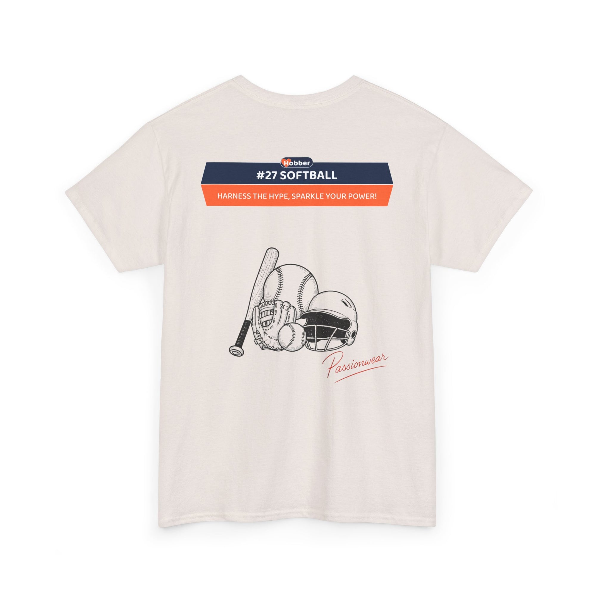 Hobber Unisex Sports & Adventure T-Shirt, #27 Softball