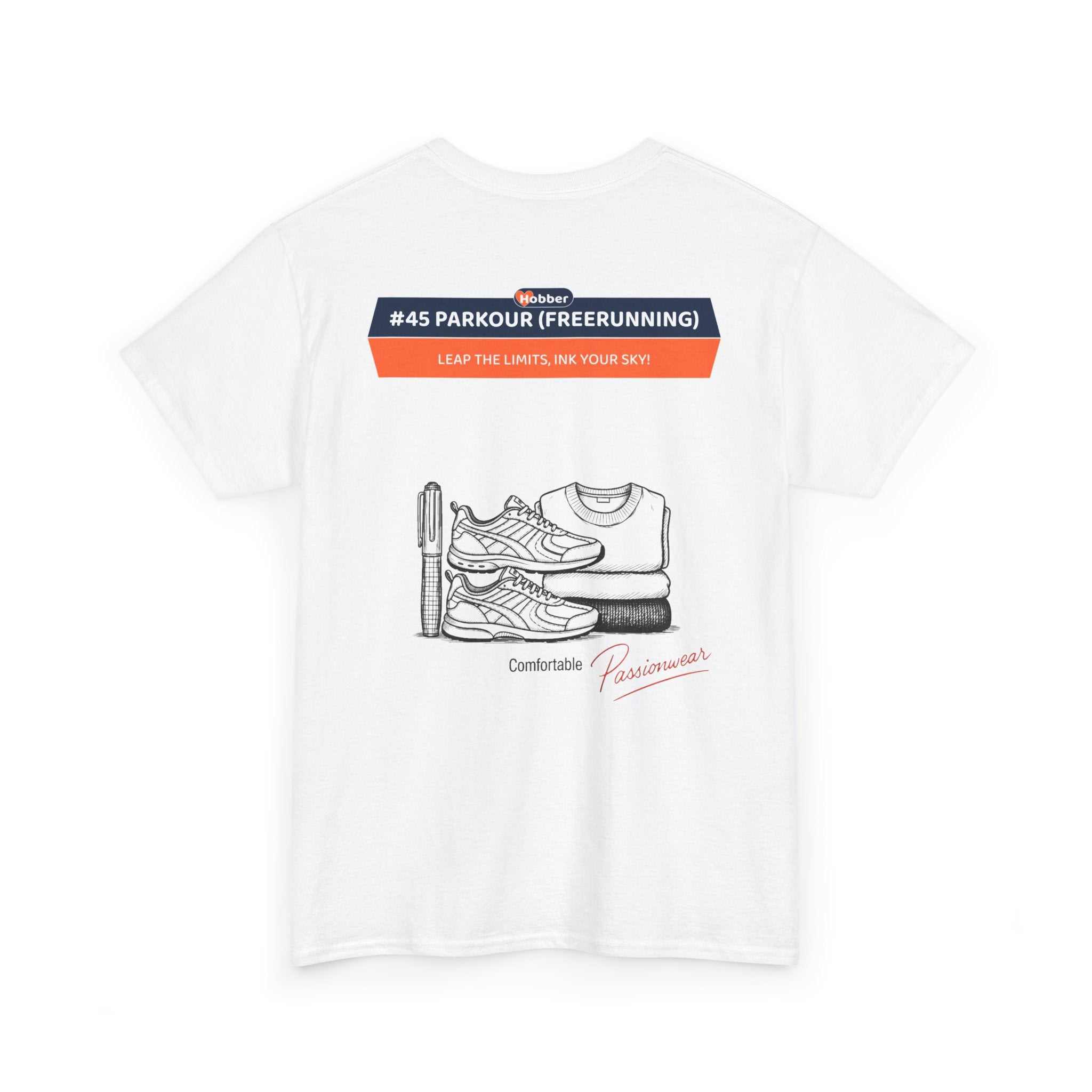 Hobber Mens Sports & Adventure T-Shirt, #45 Parkour (Freerunning)
