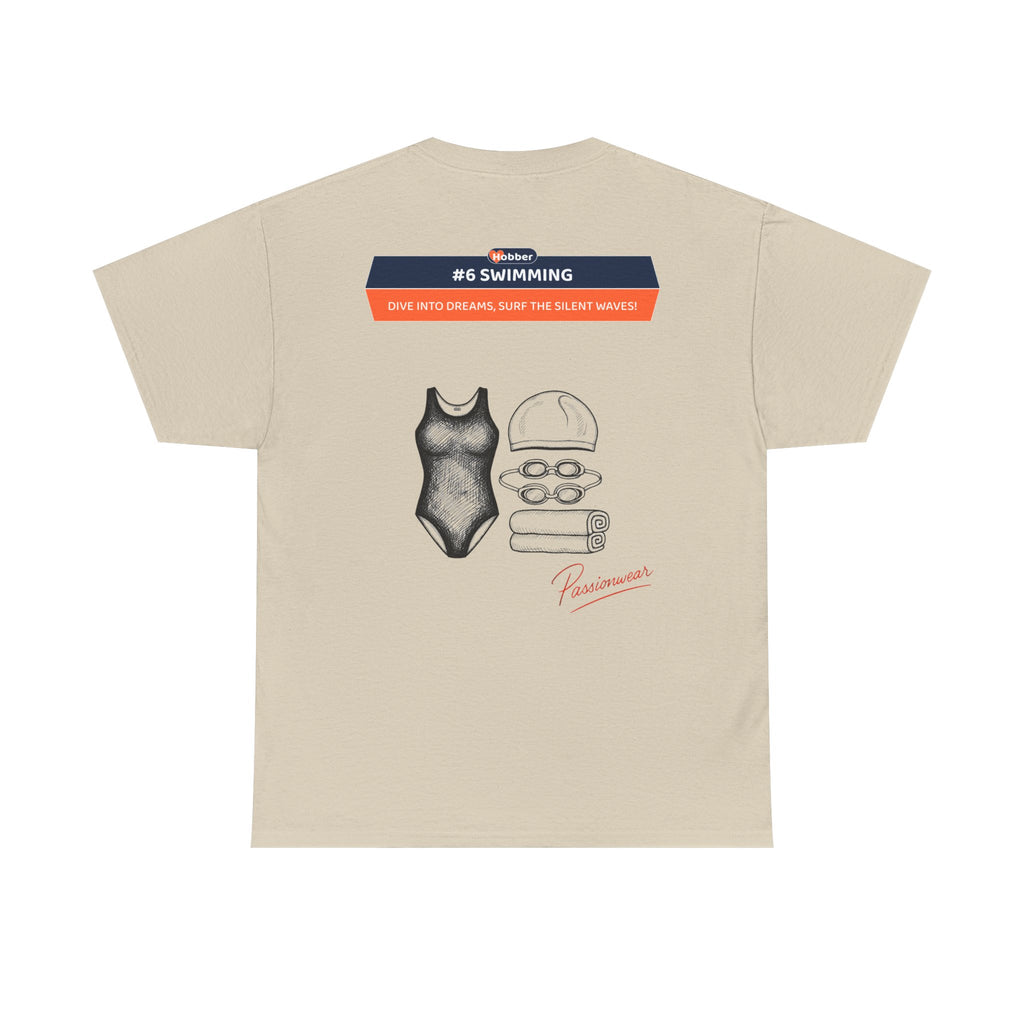 Hobber Unisex Sports & Adventure T-Shirt, #6 Swimming